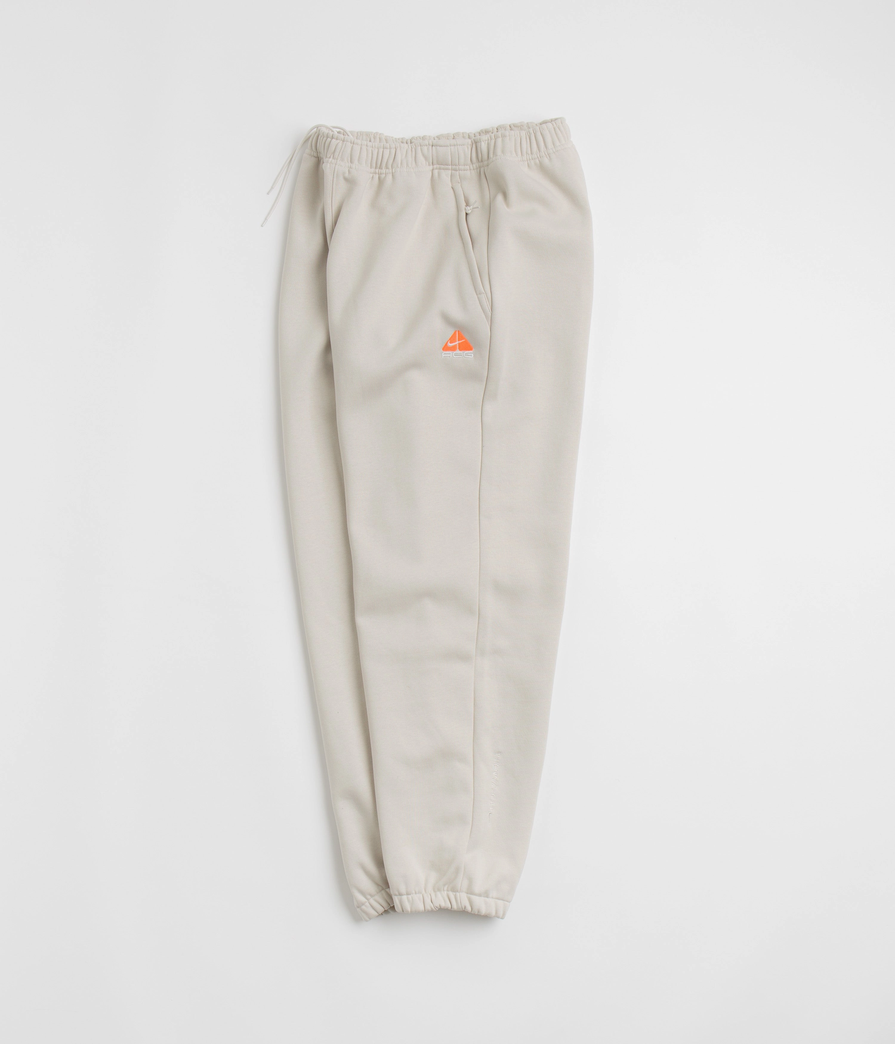 Nike ACG Tuff Fleece Lungs Pants - Light Orewood Brown / Hyper Crimson AbrasionGuardTape