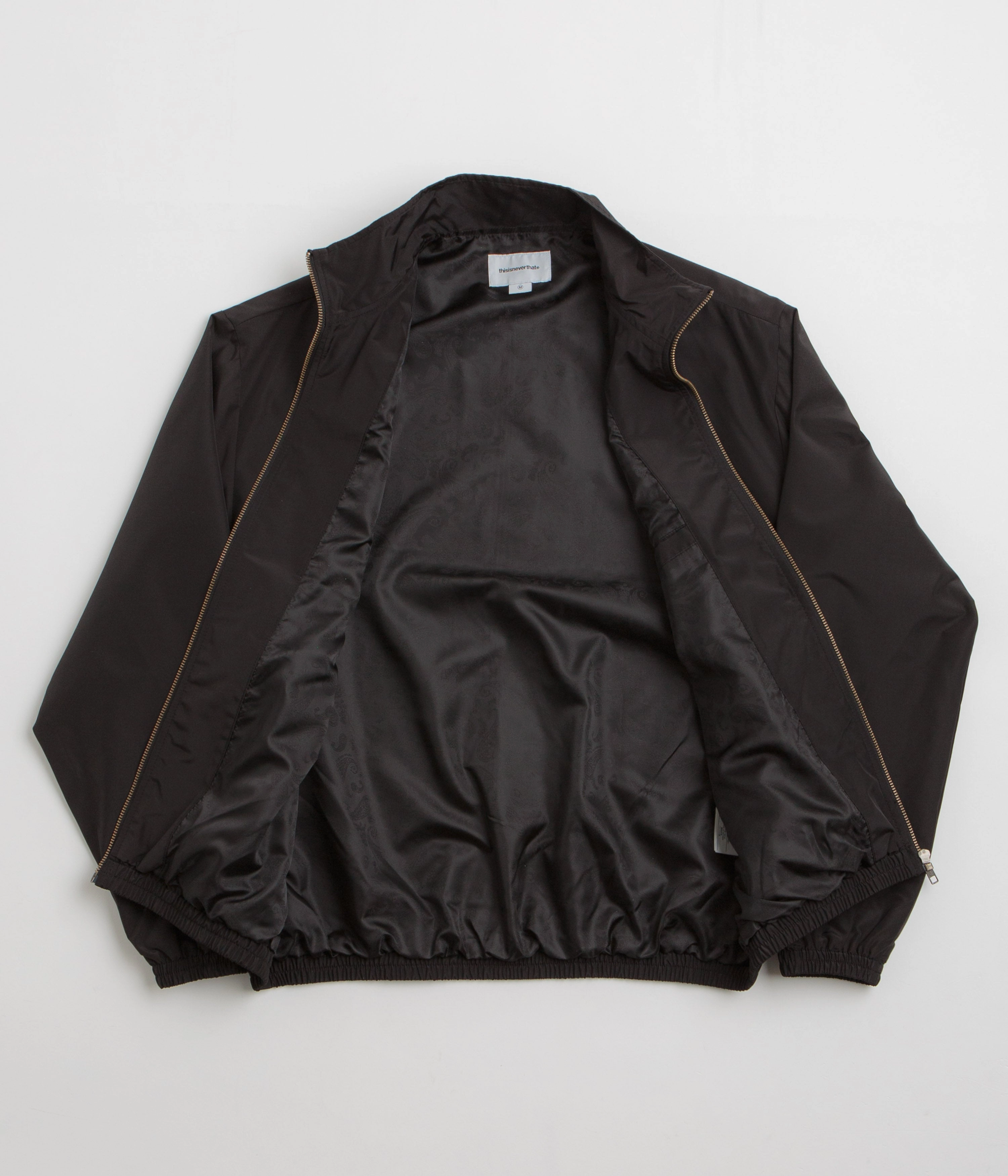 thisisneverthat INTL. Team Jacket - Black Windbreaker Inspired Fit