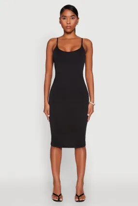 Dreamy Presence Scoop Neck Cami Dress