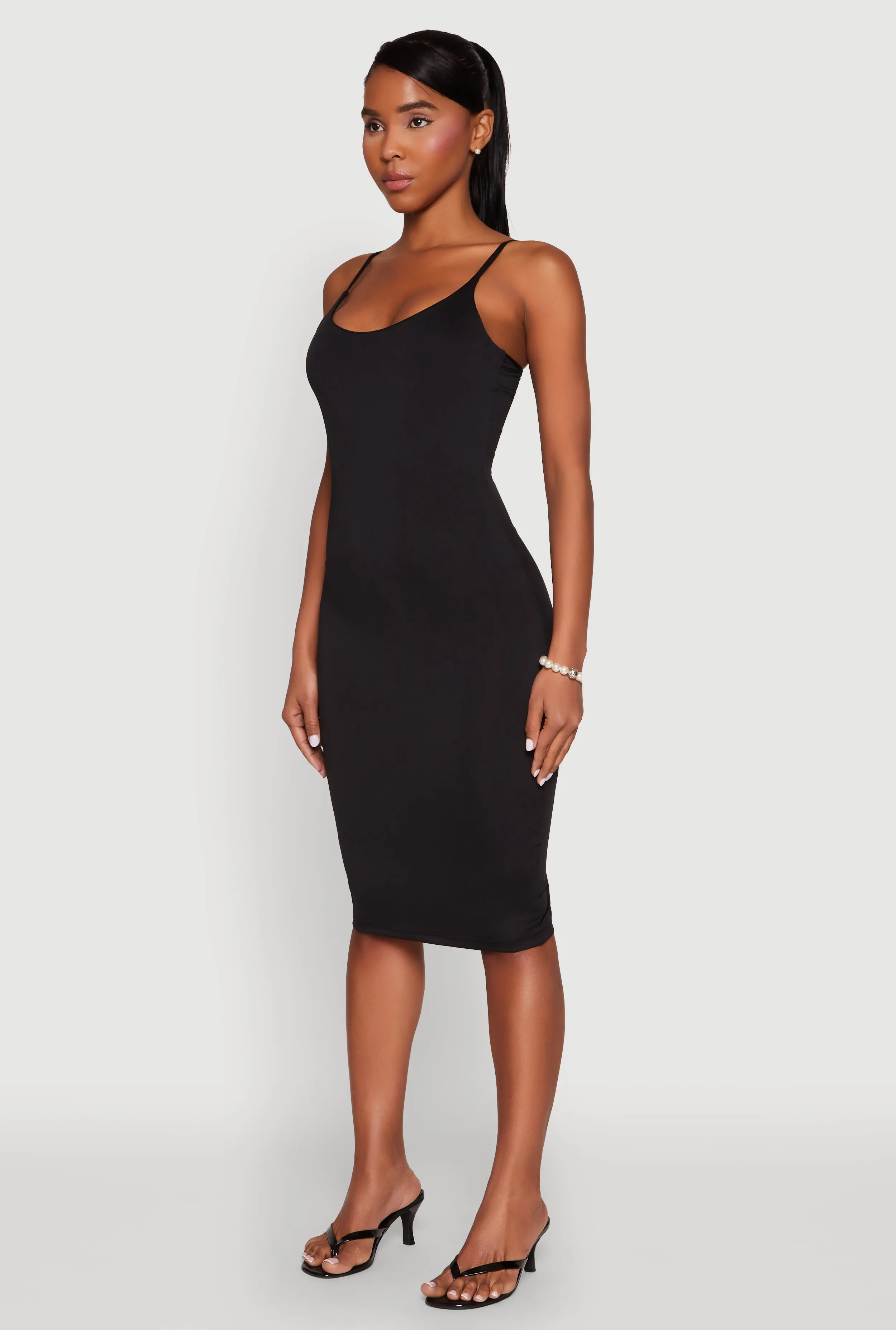 Scoop Neck Cami Dress Calm Drape