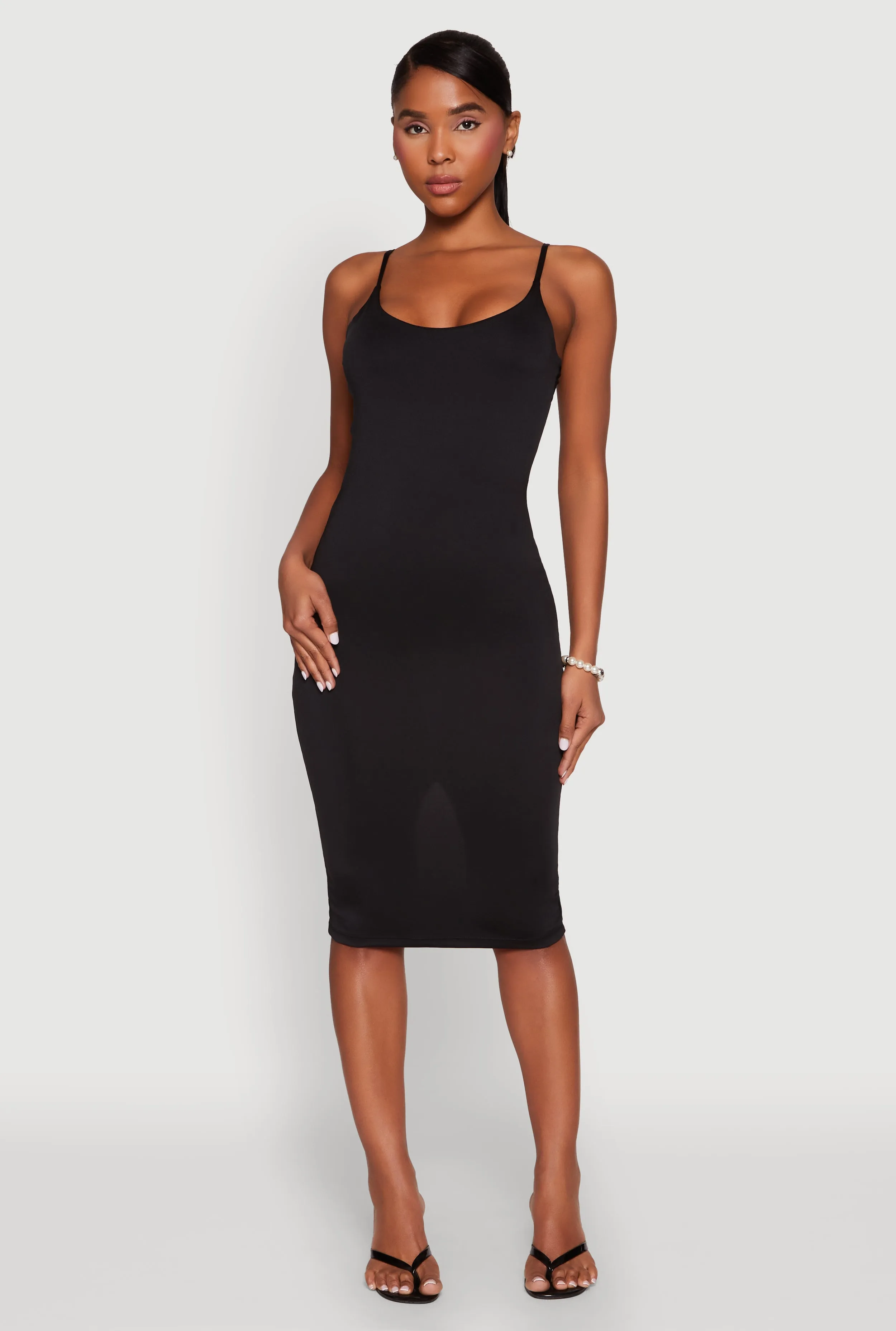 Scoop Neck Cami Dress Balanced Fit