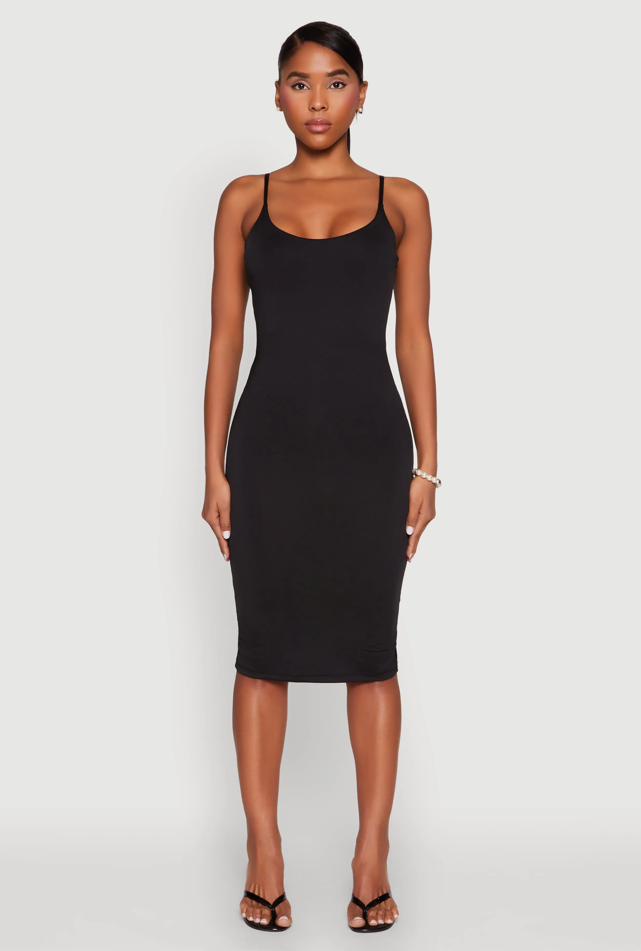 Dreamy Presence Scoop Neck Cami Dress