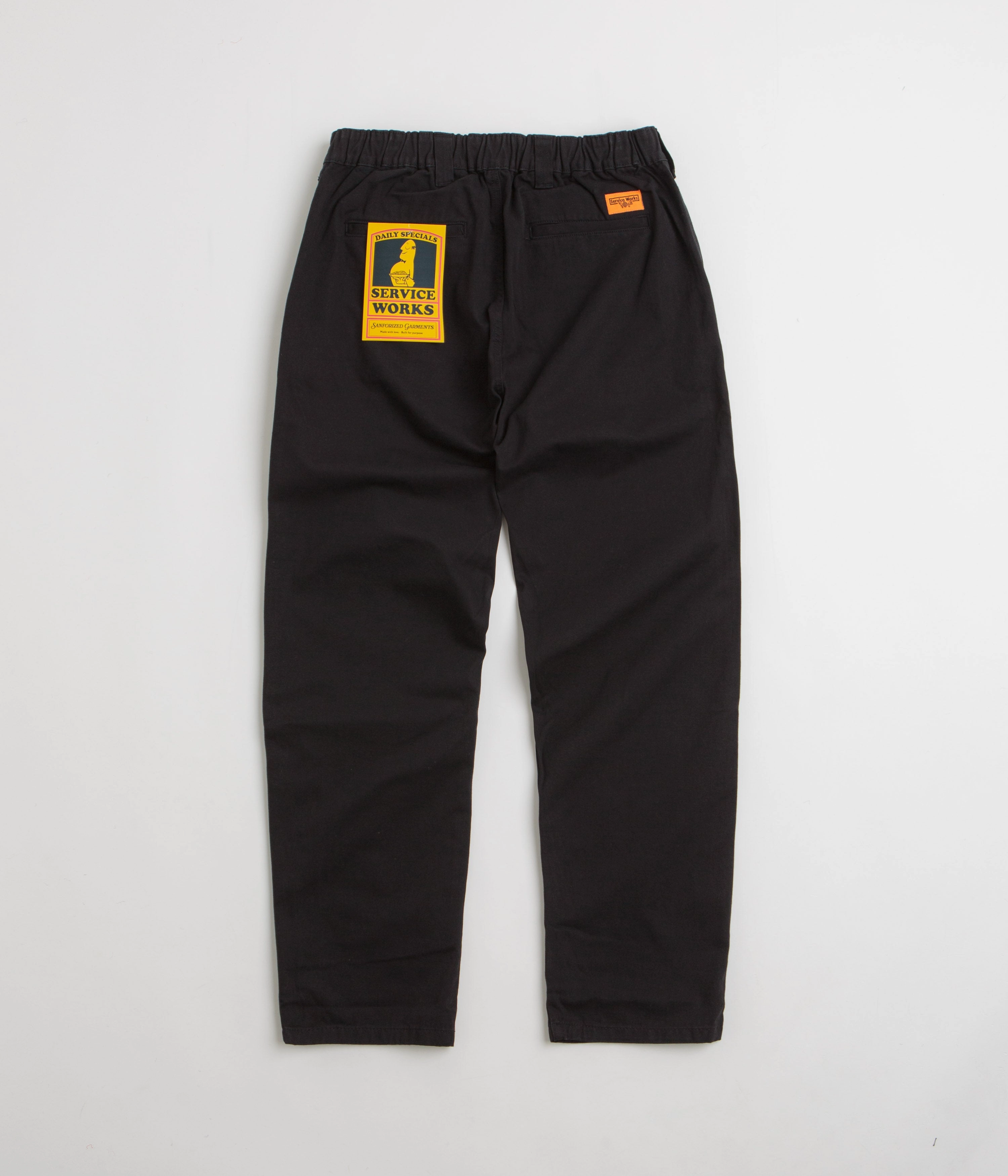 Sporty Design Service Works Drill Waiter Pants - Black