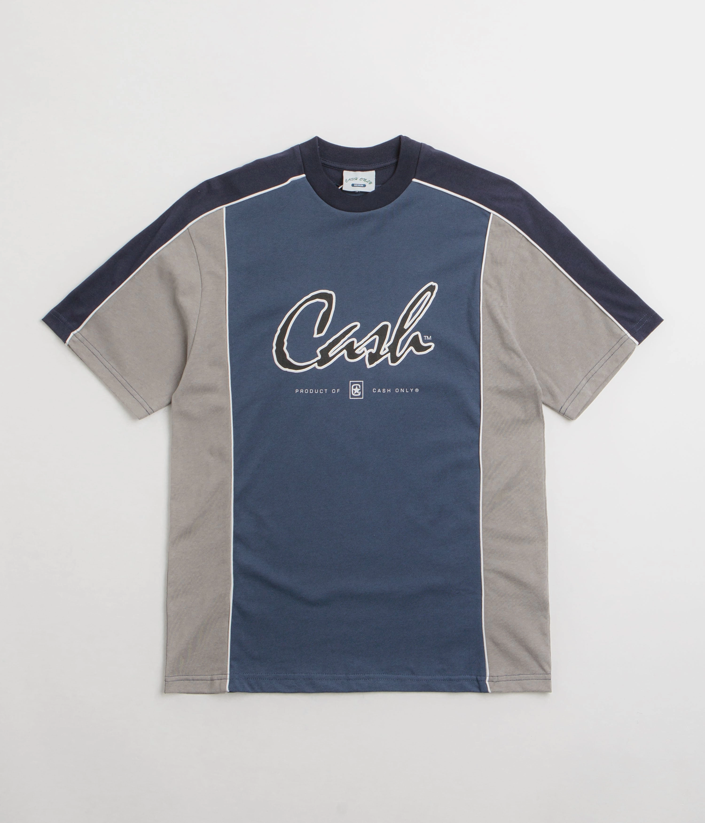 Cash Only Pier T-Shirt - Denim Outdoor Outfit Style Quick Fit