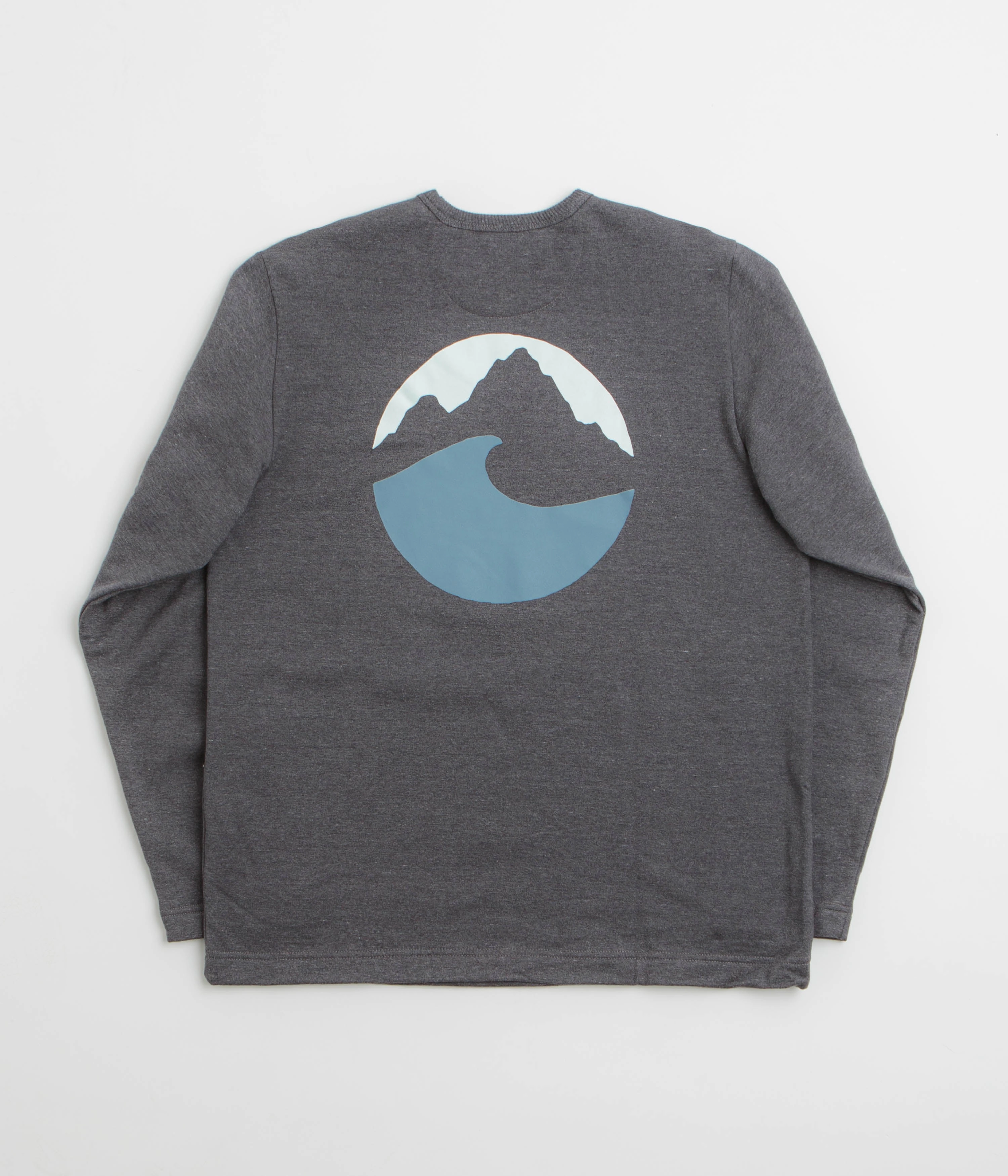 All Day Comfort Fit Patagonia Applied Imagination Wildrise Crewneck Sweatshirt - Ink Black