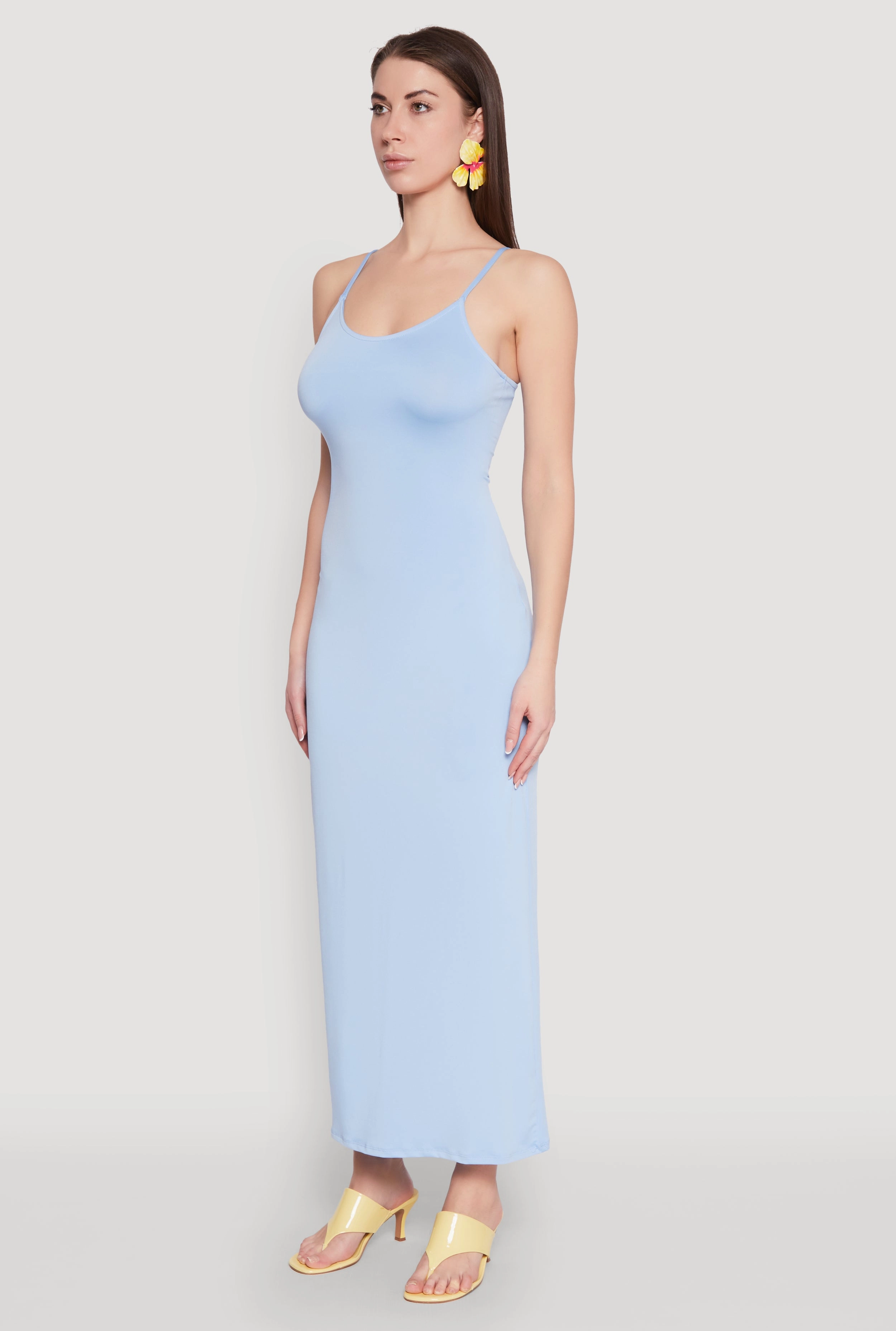 Fall Flow London Cool Scoop Neck Cami Maxi Dress