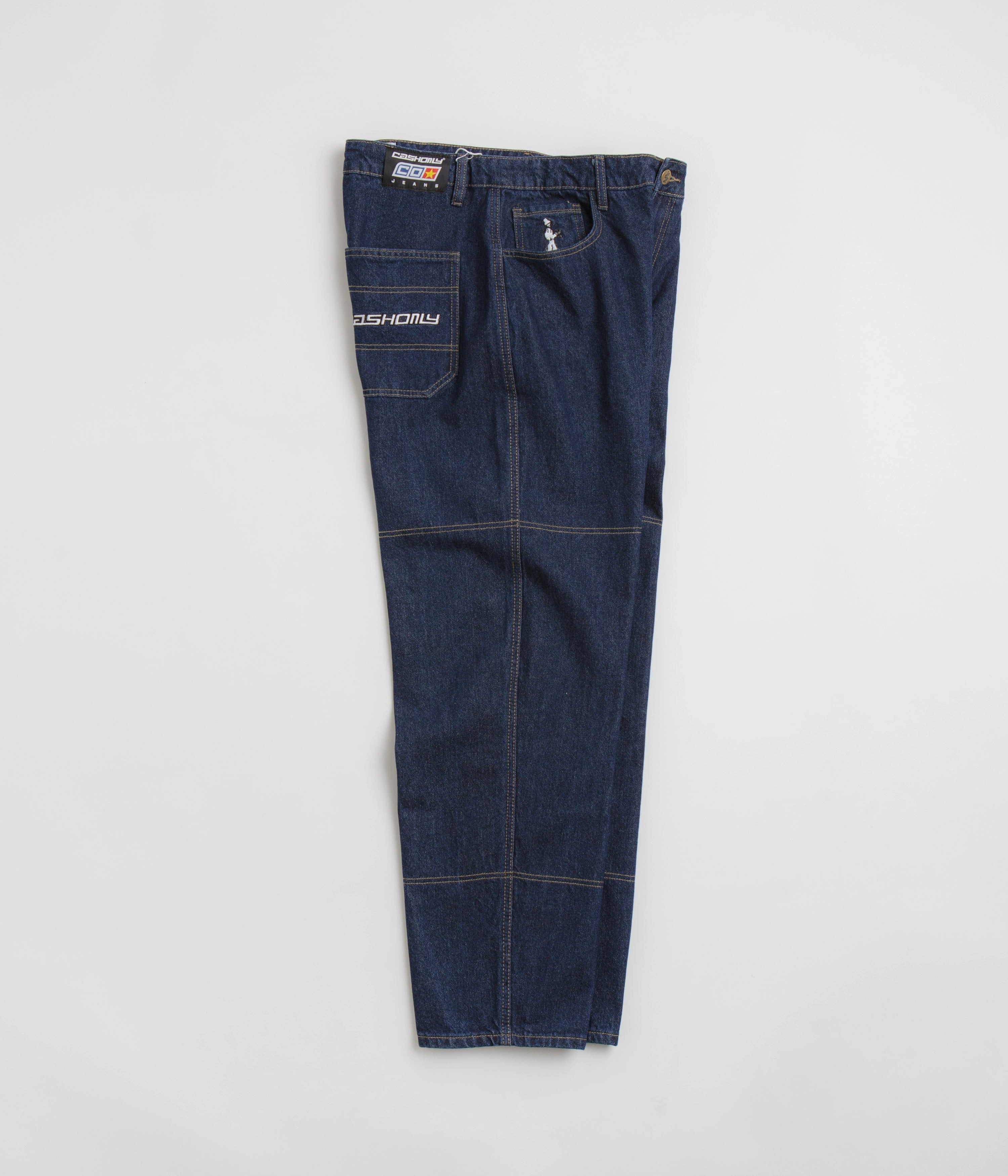 Cash Only Aleka Jeans - Raw Indigo Chilly Comfort