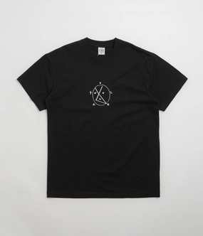 Antibacterial Treatment Travel Trend Polar Polar Head T-Shirt - Black