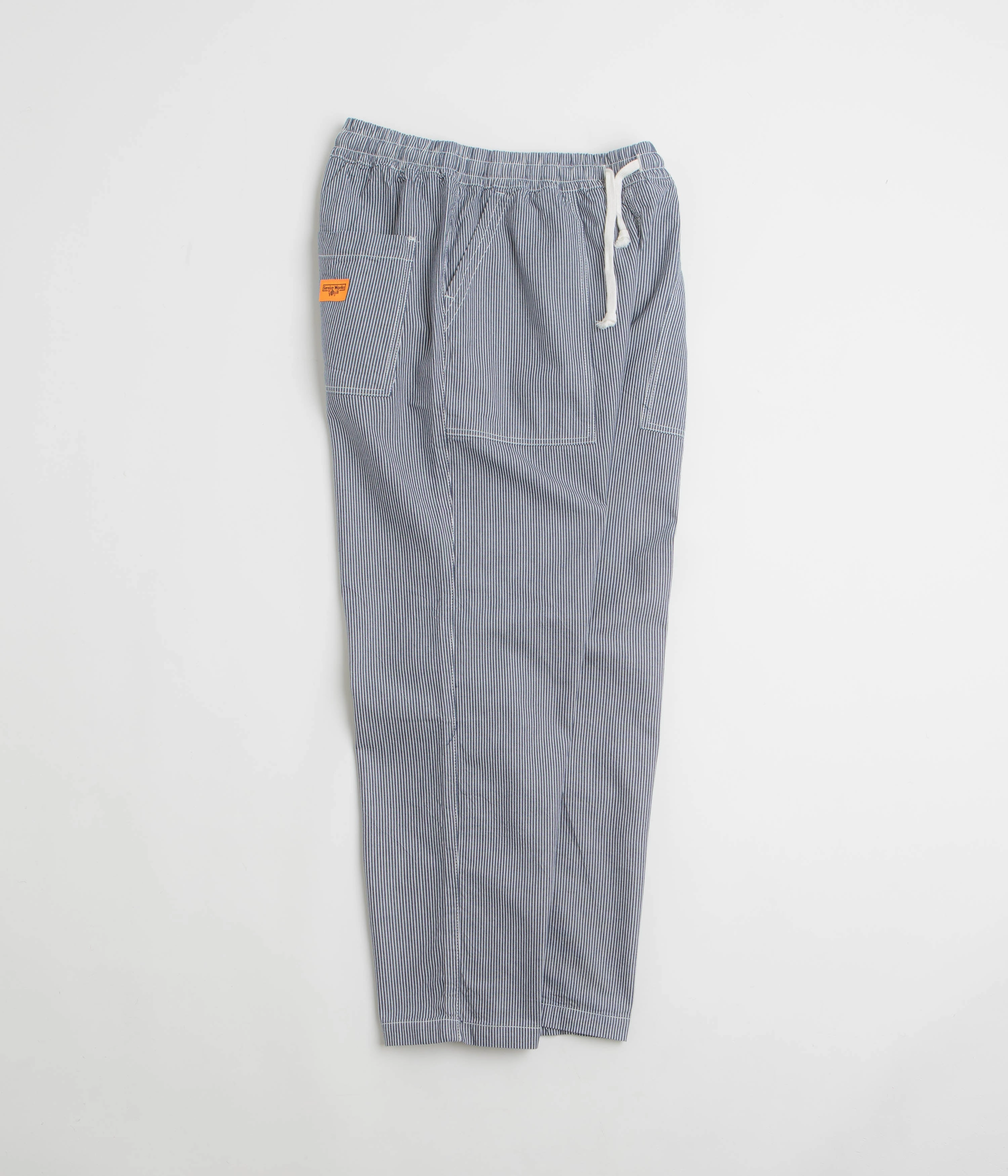 Chilly Day Ready Sporty Layer Service Works Hickory Chef Pants - Hickory