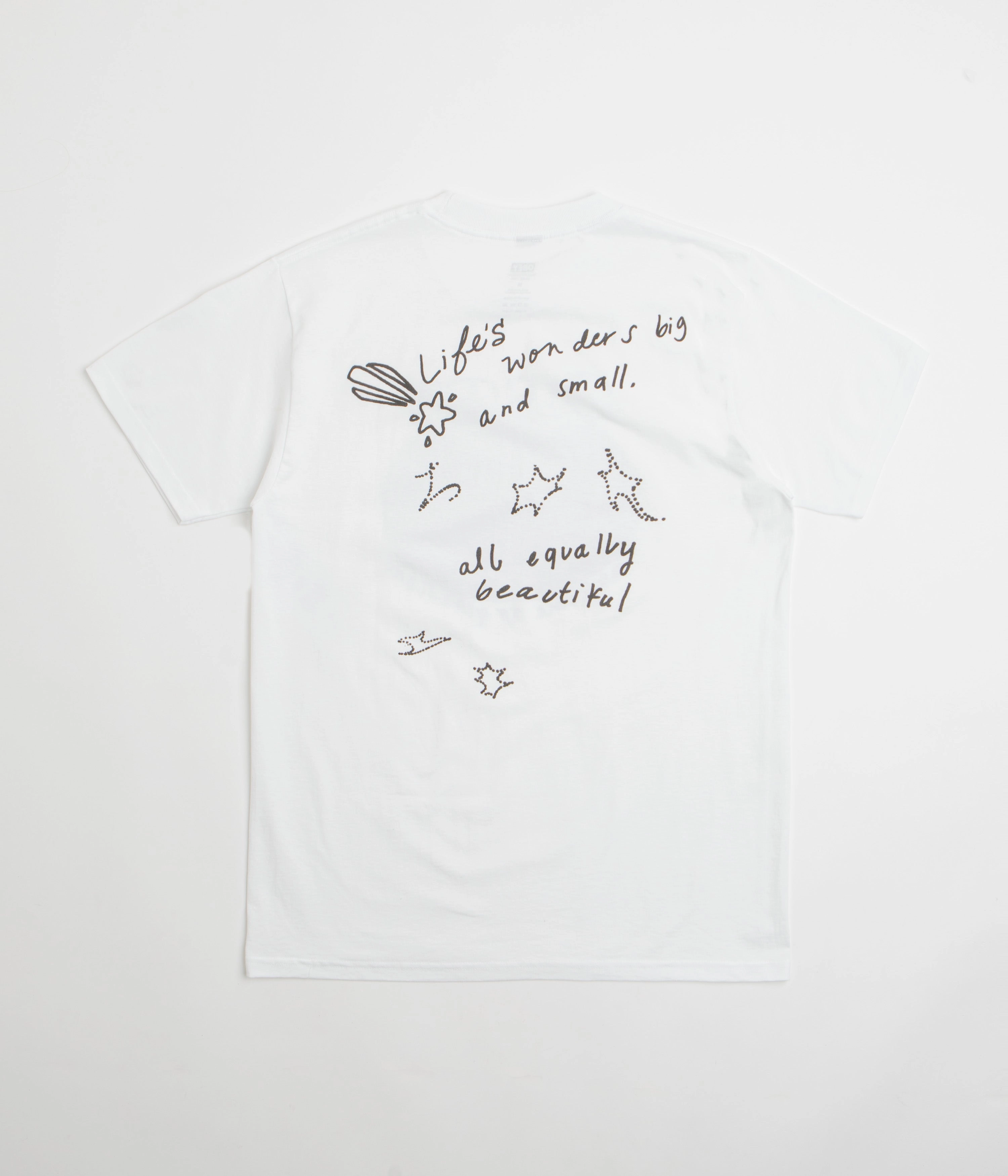 Buttery Soft Fabric Obey Welcome To Paradise T-Shirt - White