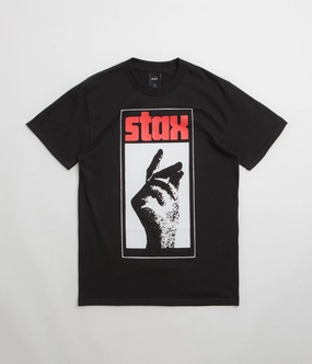 Seasonal Comfort Active Trend HUF Stax Snap T-Shirt - Black