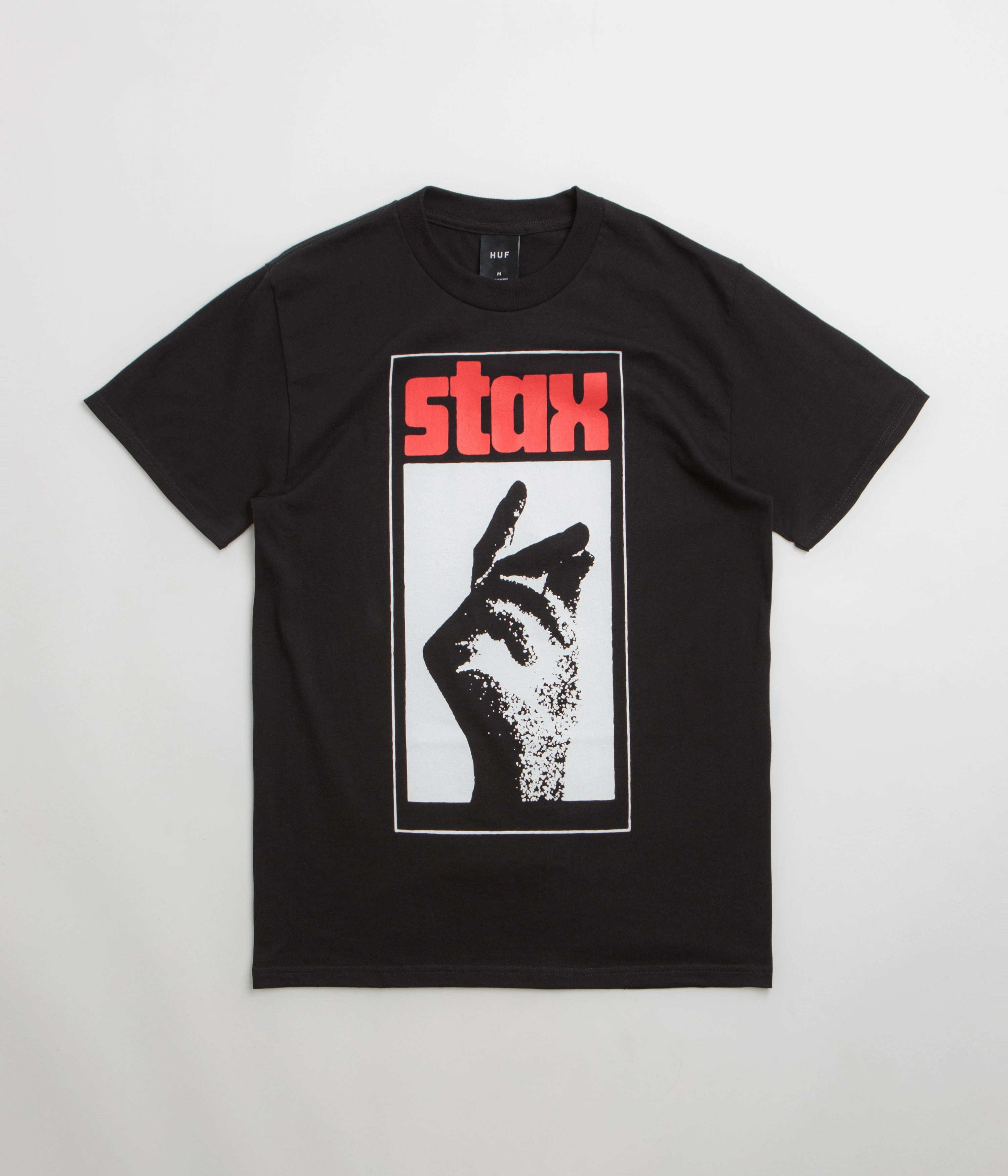 Seasonal Comfort Active Trend HUF Stax Snap T-Shirt - Black