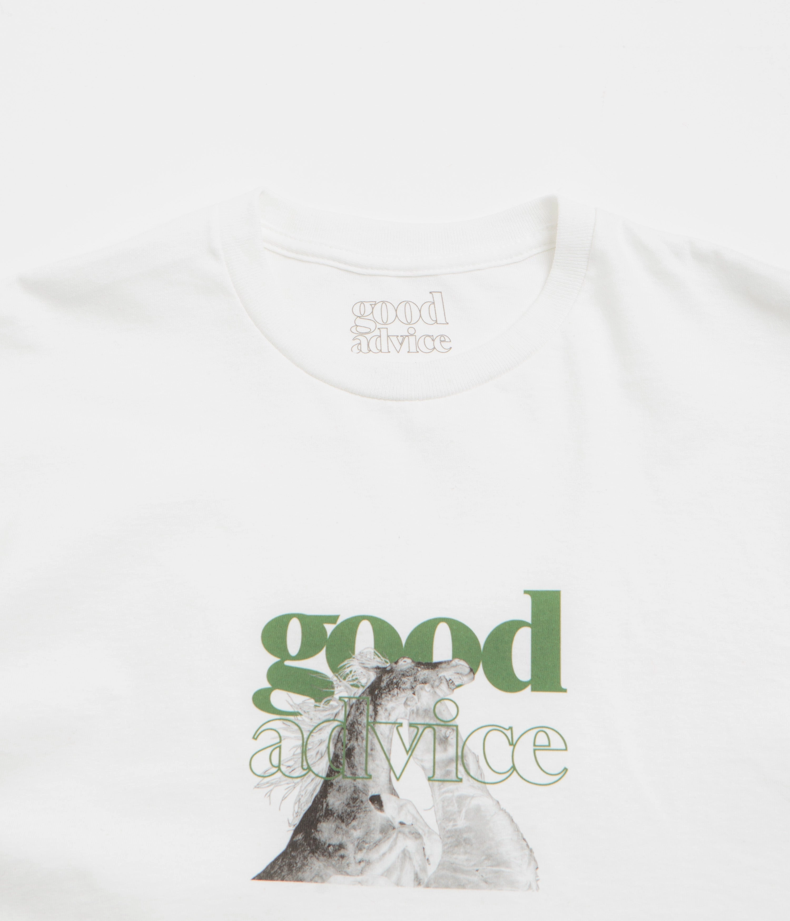 Trendy Fashion Good Advice Kelpies T-Shirt - White
