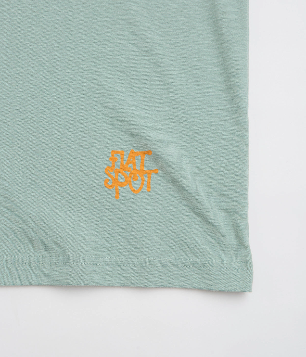 flatspot Alone And Unafraid T-Shirt - Blue Aloe LayeredHemDetails Everyday Trend