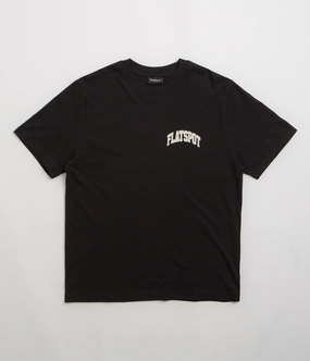 flatspot Collegiate T-Shirt - Black Seasonal Outfit