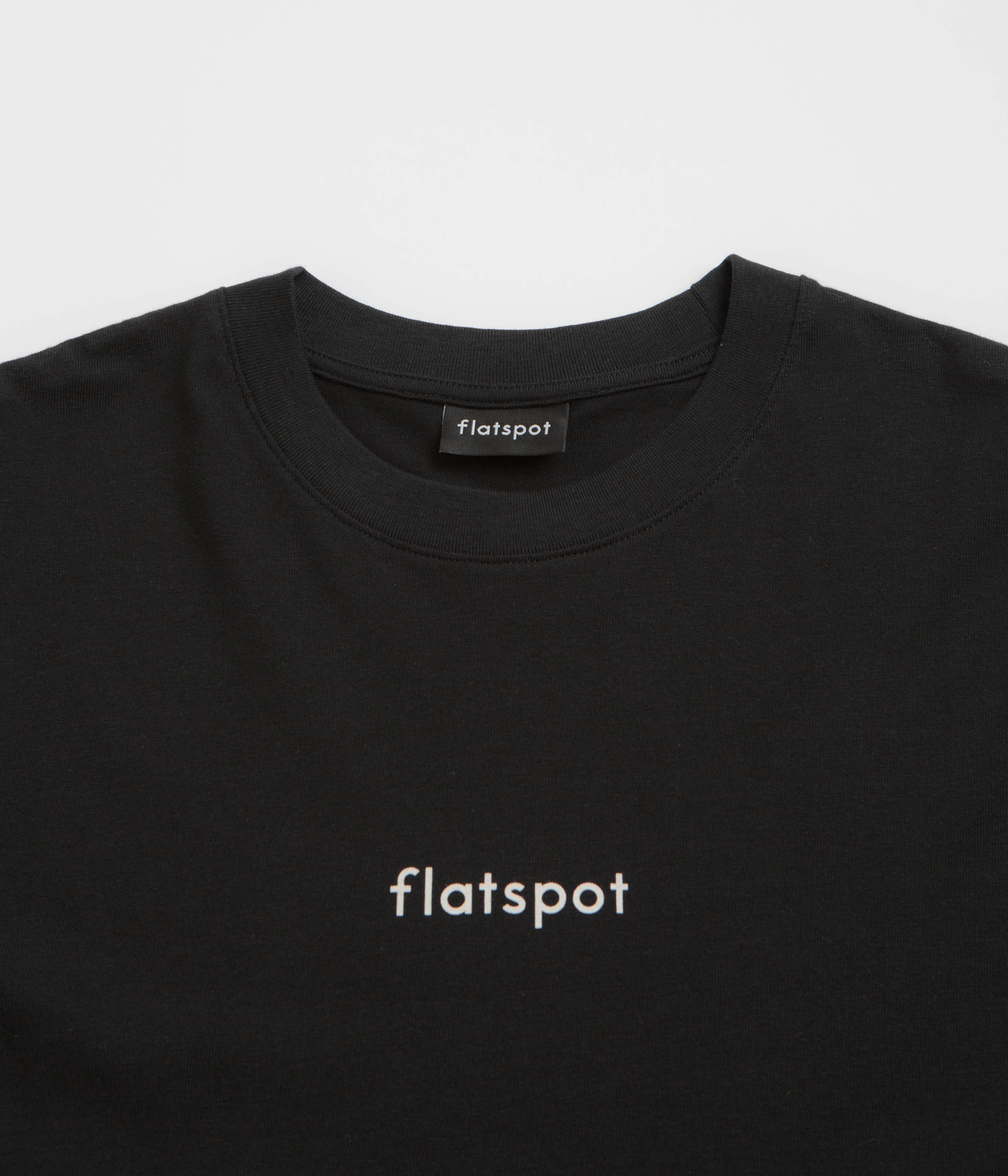 Classic Layer Matte Look flatspot Lowercase Logo T-Shirt - Black