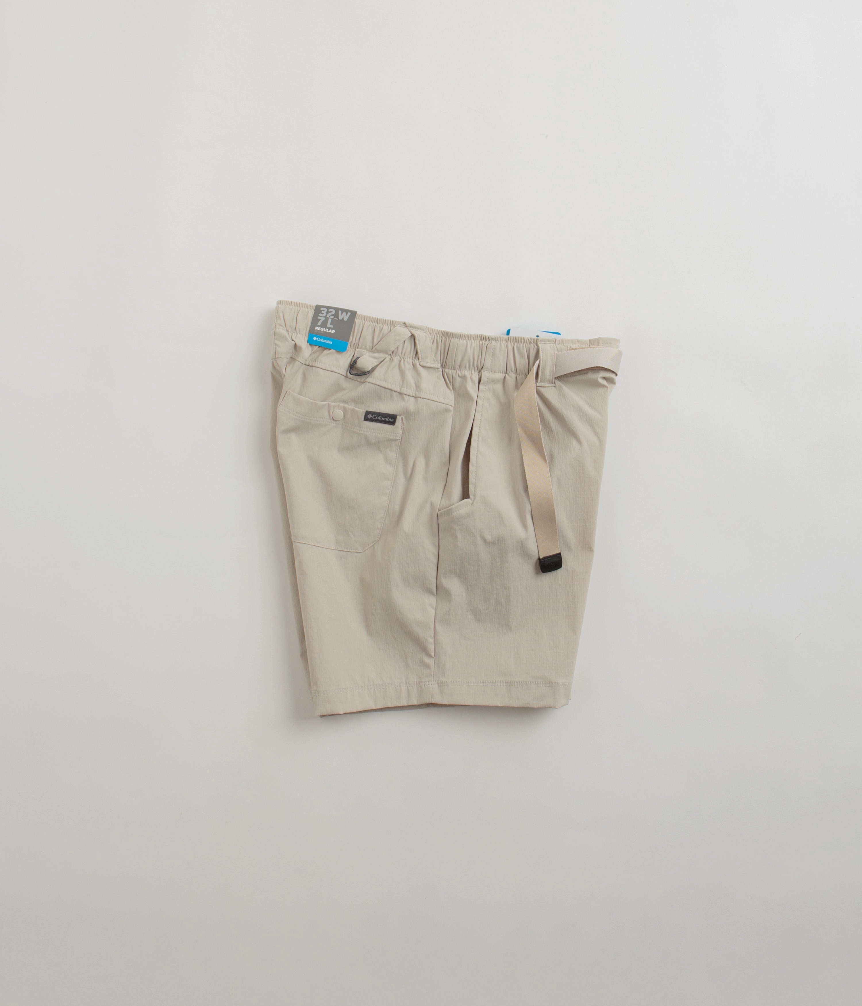 Columbia Landroamer Ripstop Shorts - Dark Stone Quick Adjust Fit