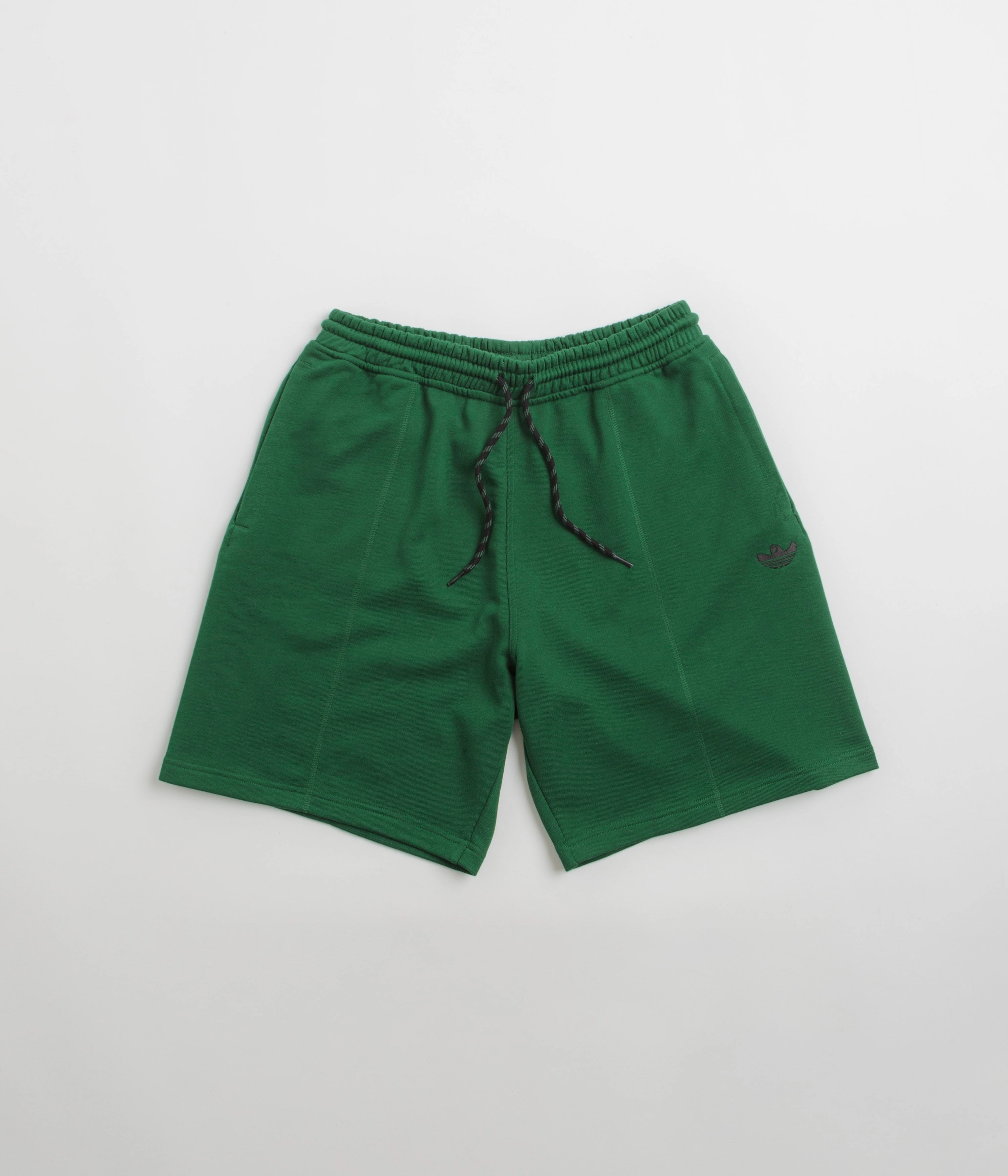 Adidas Shmoofoil Featherweight Shorts - Dark Green / Black graduation season FoldOverClosure
