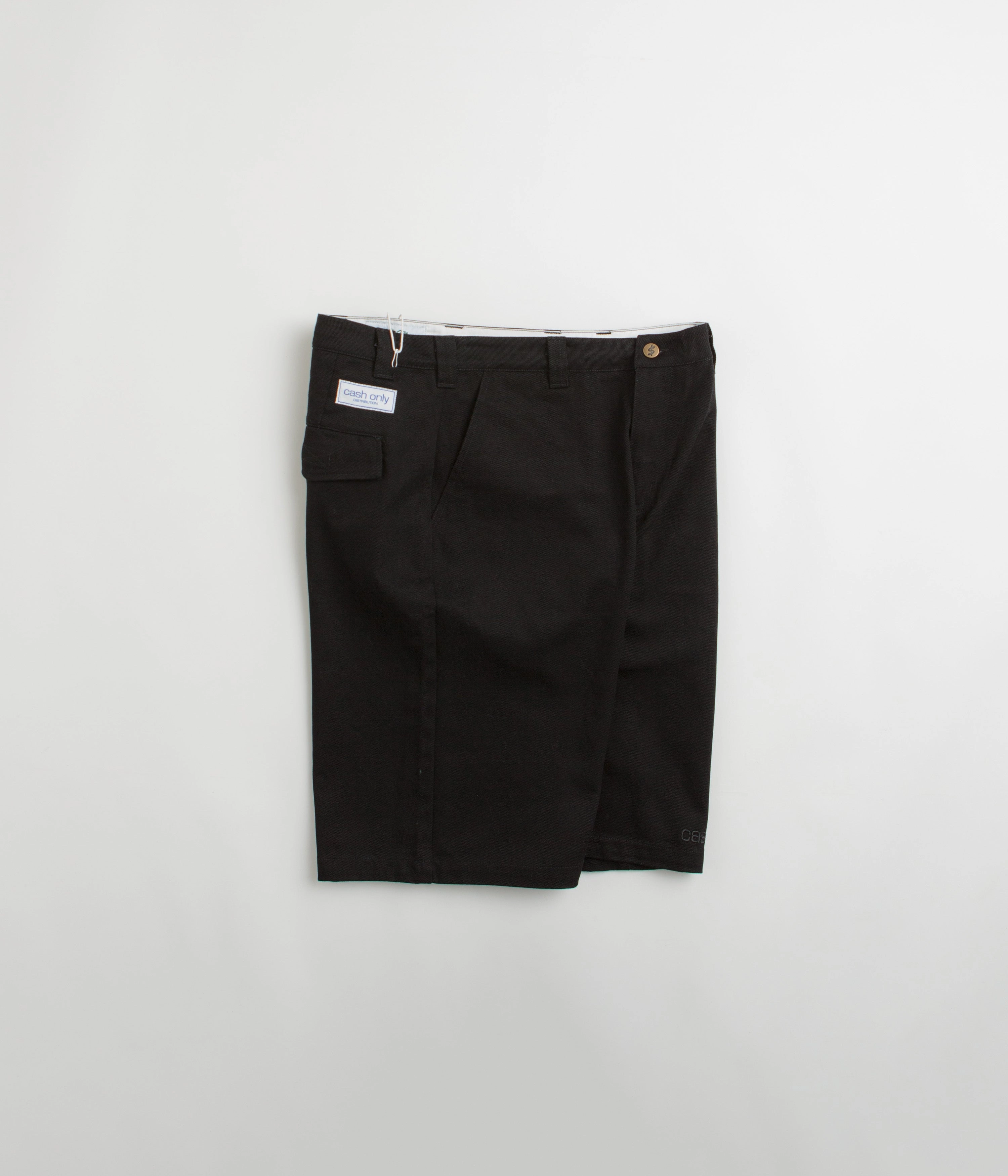 Cash Only Halfway Shorts - Black Flexible Layer