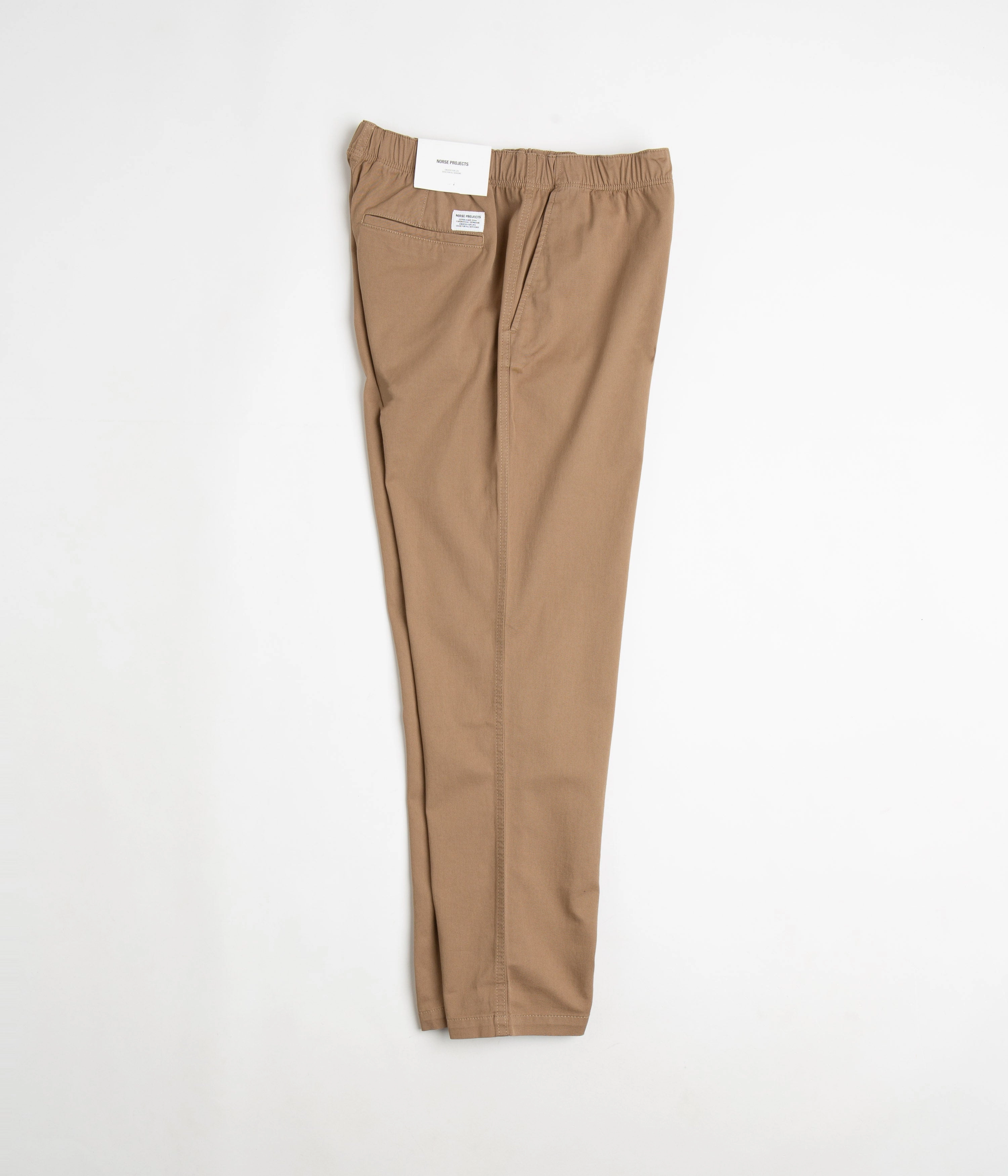 AdjustableDrawstring Norse Projects Ezra Relaxed Organic Twill Trousers - Utility Khaki
