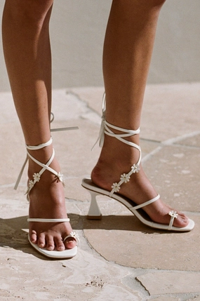 Bobbi Heels - White Versatile Piece