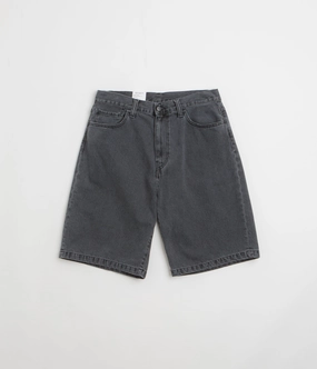 Move Friendly Comfort Waist Carhartt Landon Shorts - Black Heavy Stone Wash
