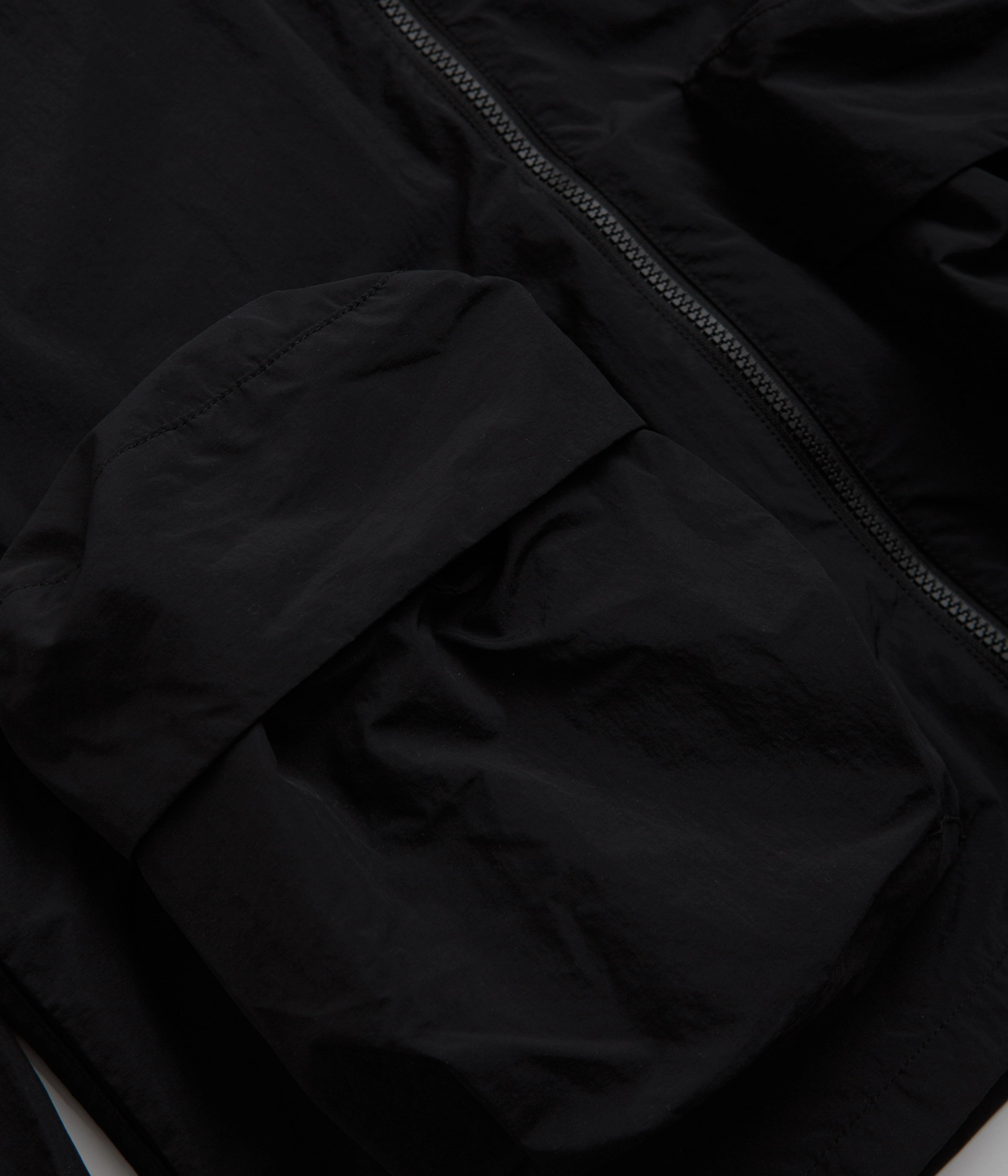 QuickDryMaterial Adventure Day Look Snow Peak Nylon Tussah Jacket - Black