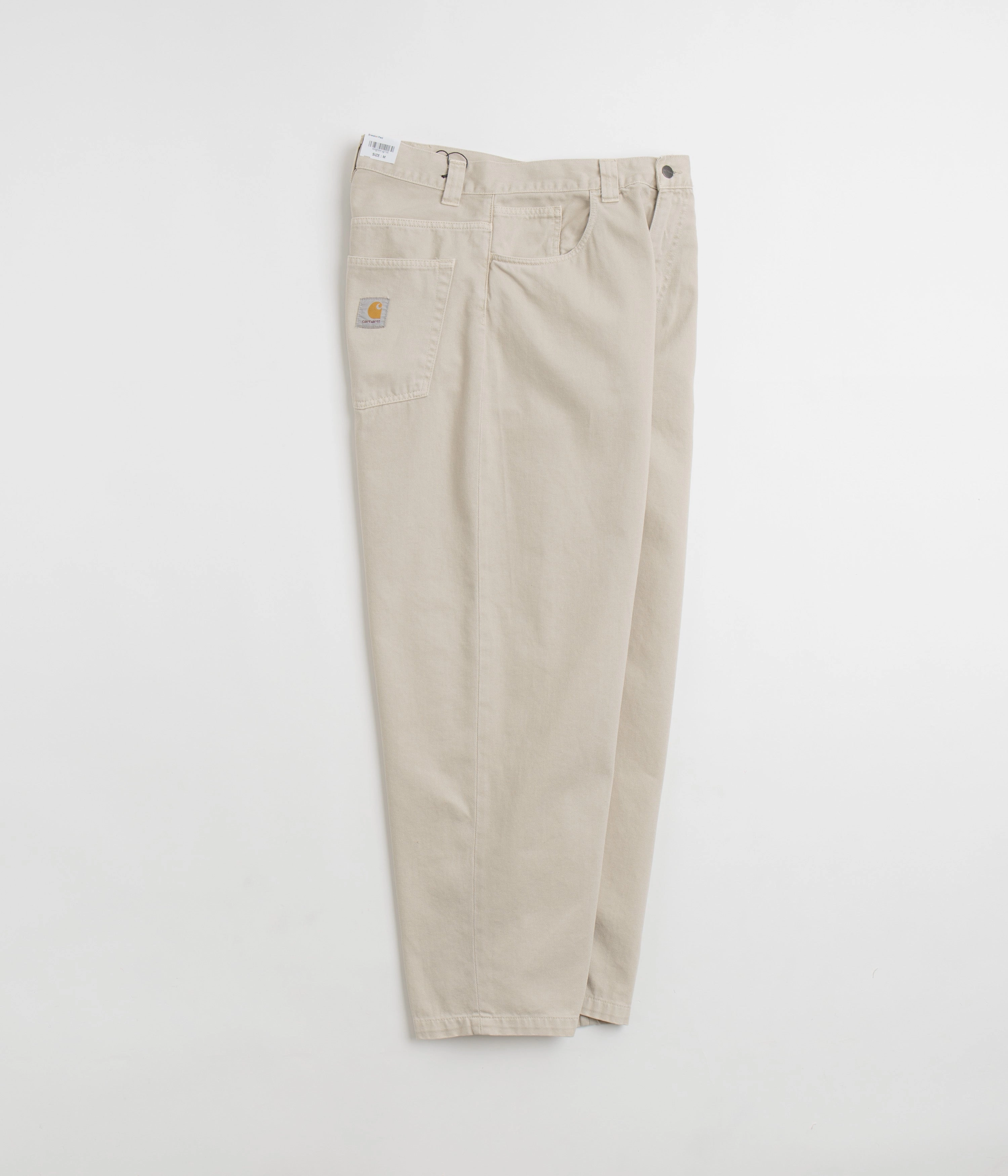 Carhartt Brandon Denim Pants - Fleur De Sel Breathable Style