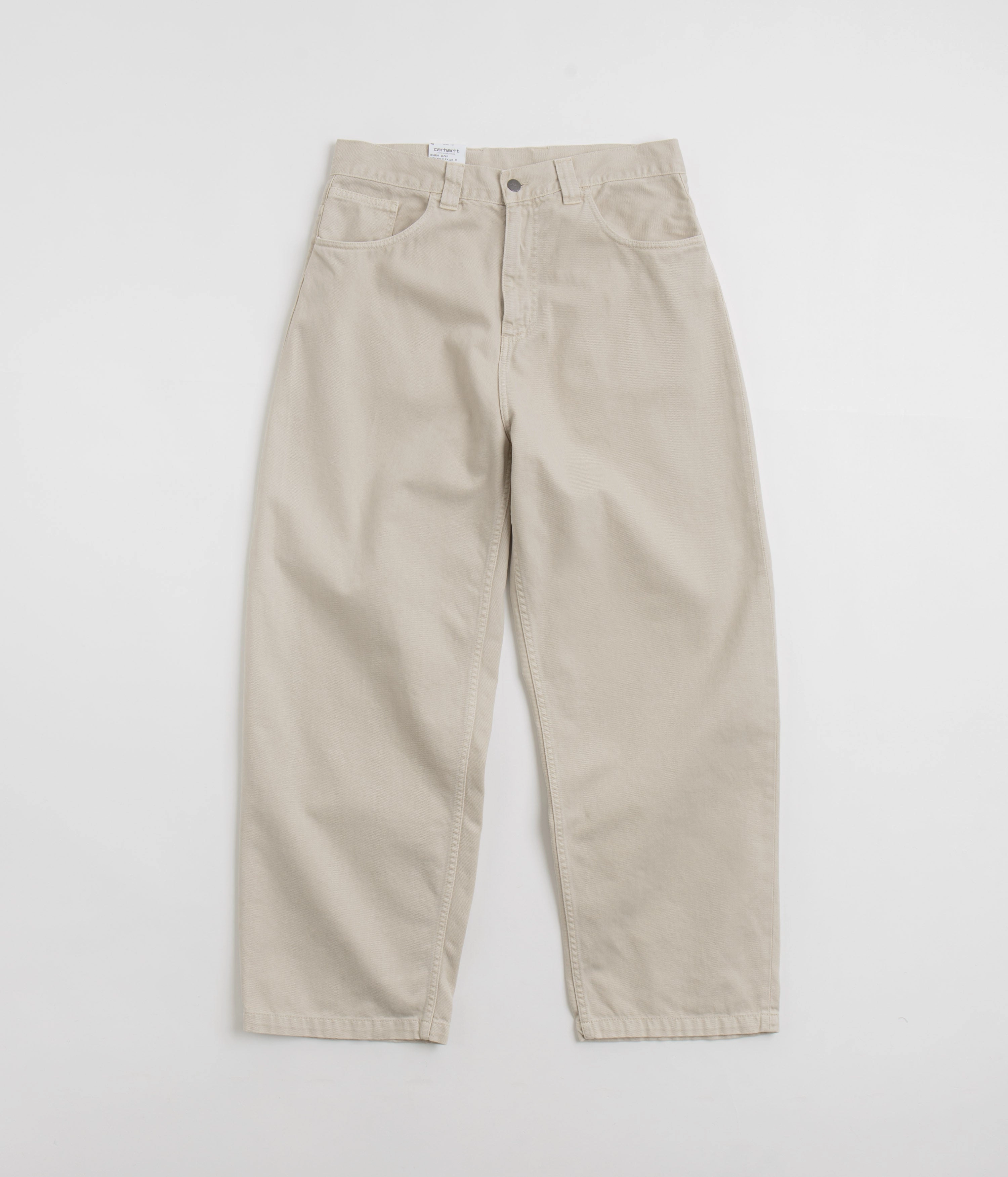 Carhartt Brandon Denim Pants - Fleur De Sel Low Maintenance