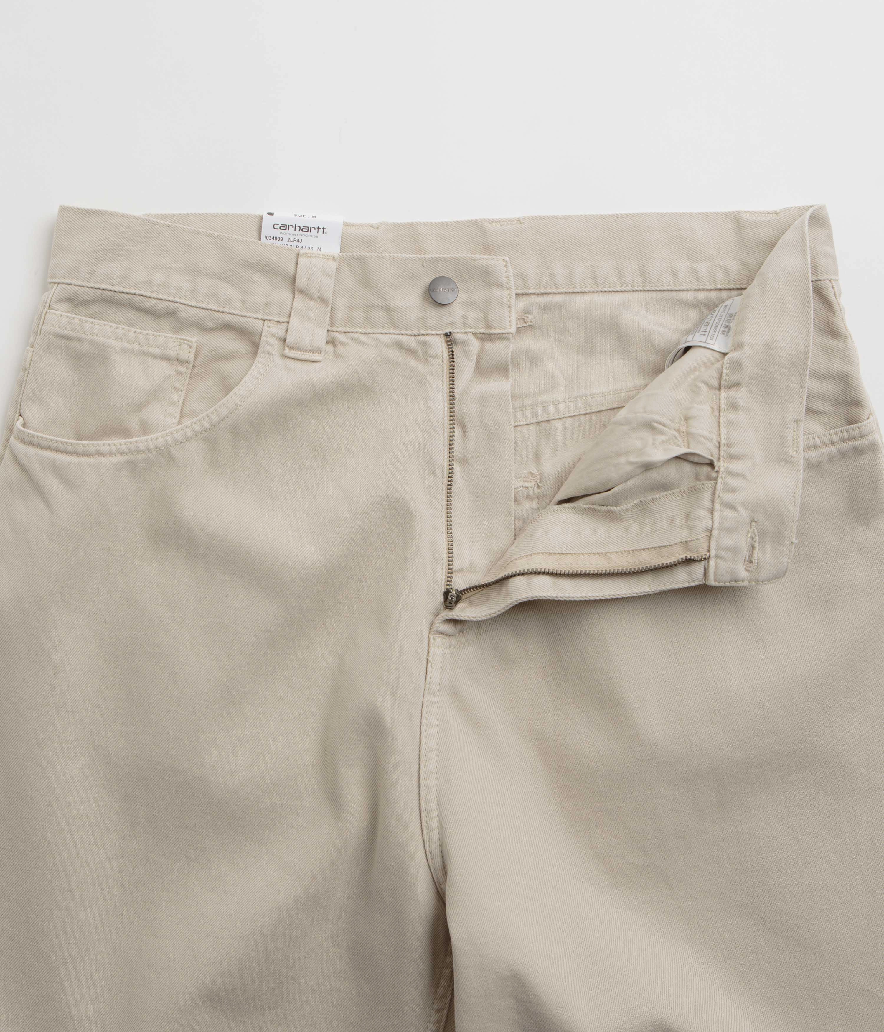Timeless Fit Carhartt Brandon Denim Pants - Fleur De Sel