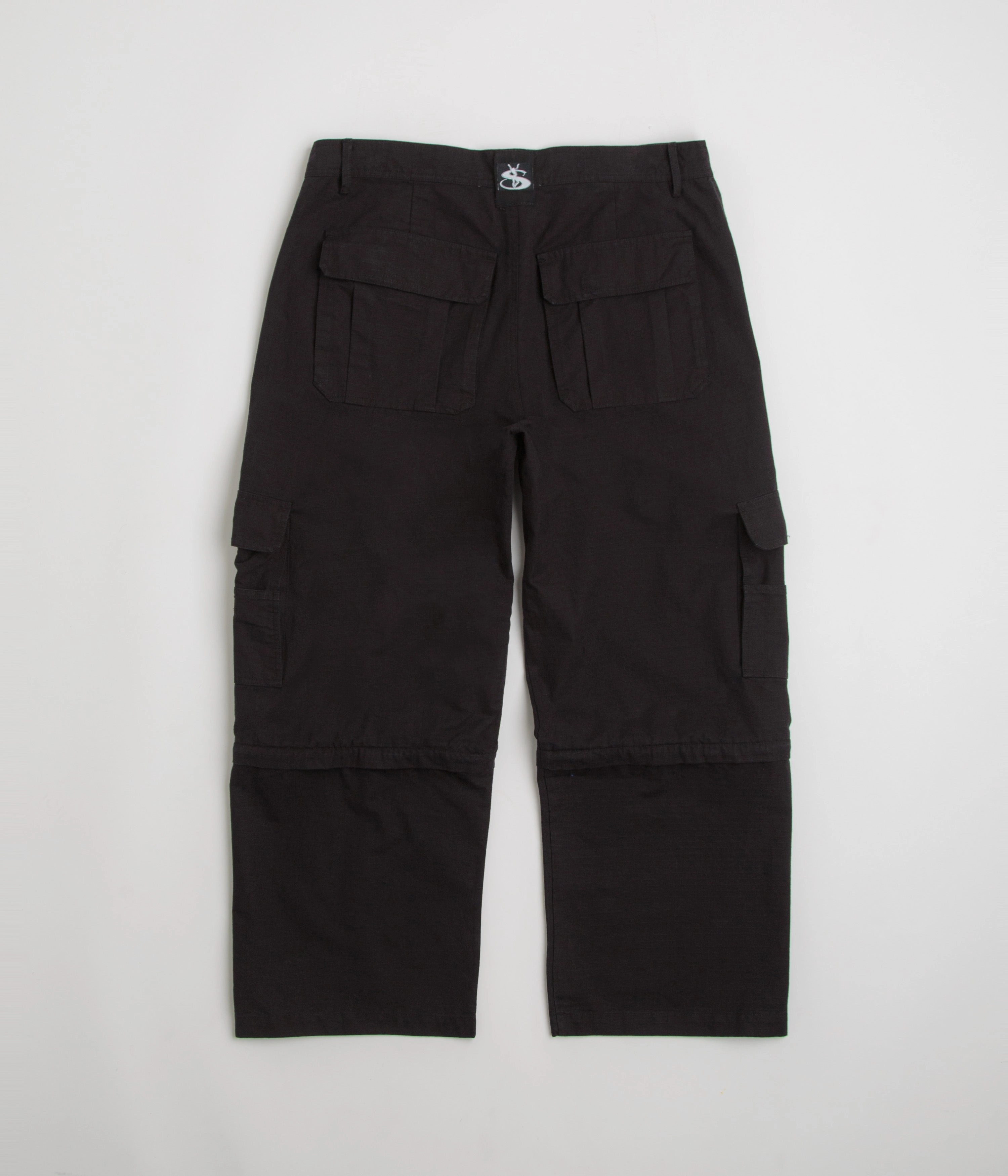 Yardsale Phantasy Ripstop Pants - Black Slim Waist Trendy Look