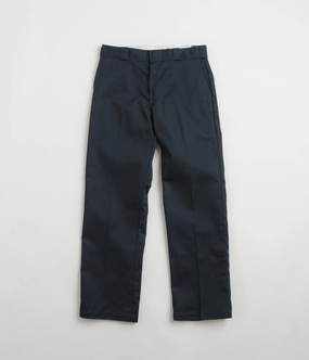 Minimal Bulk Slim Shape Dickies 874 Rec Work Pants - Dark Navy