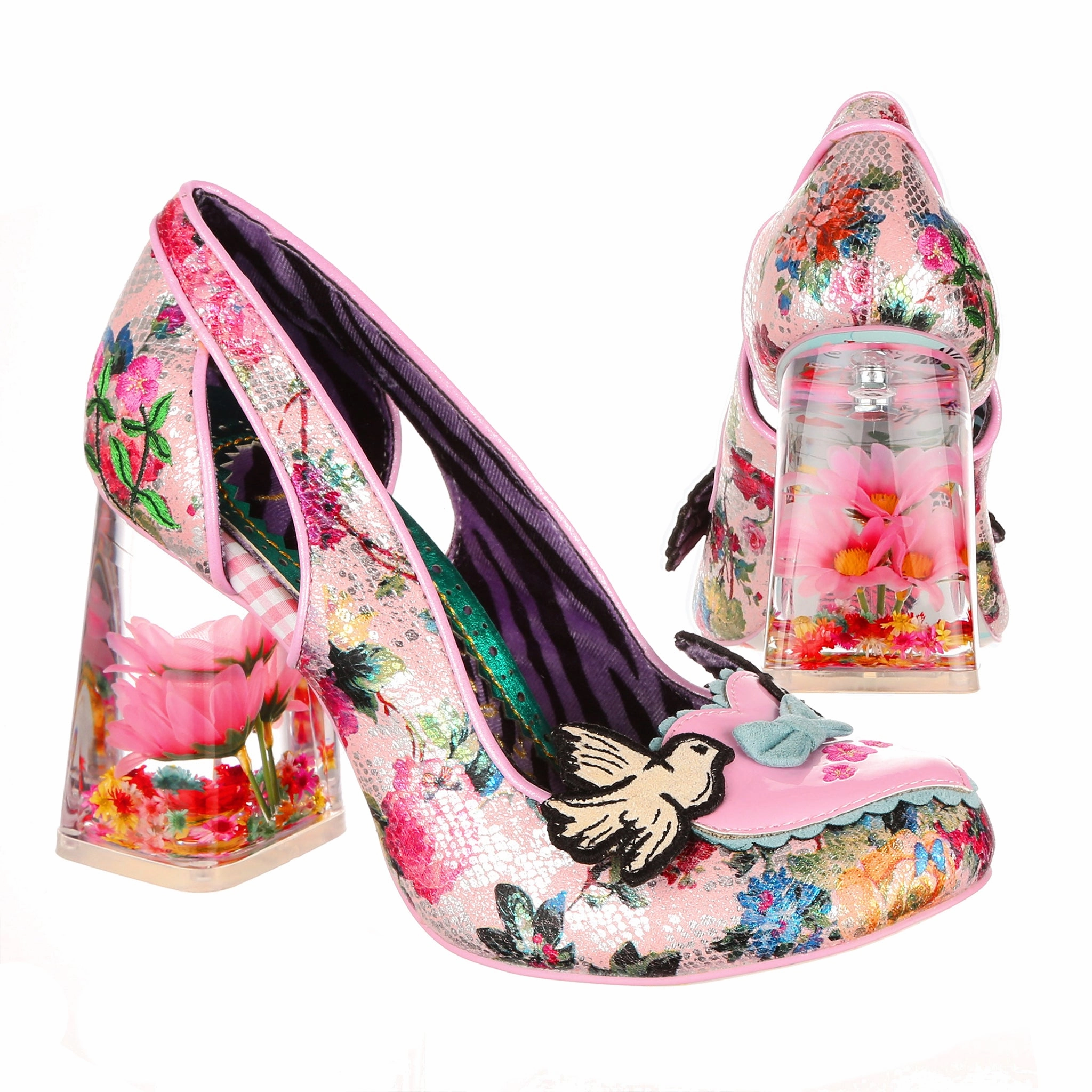 Frosted Finch Heeled Boots