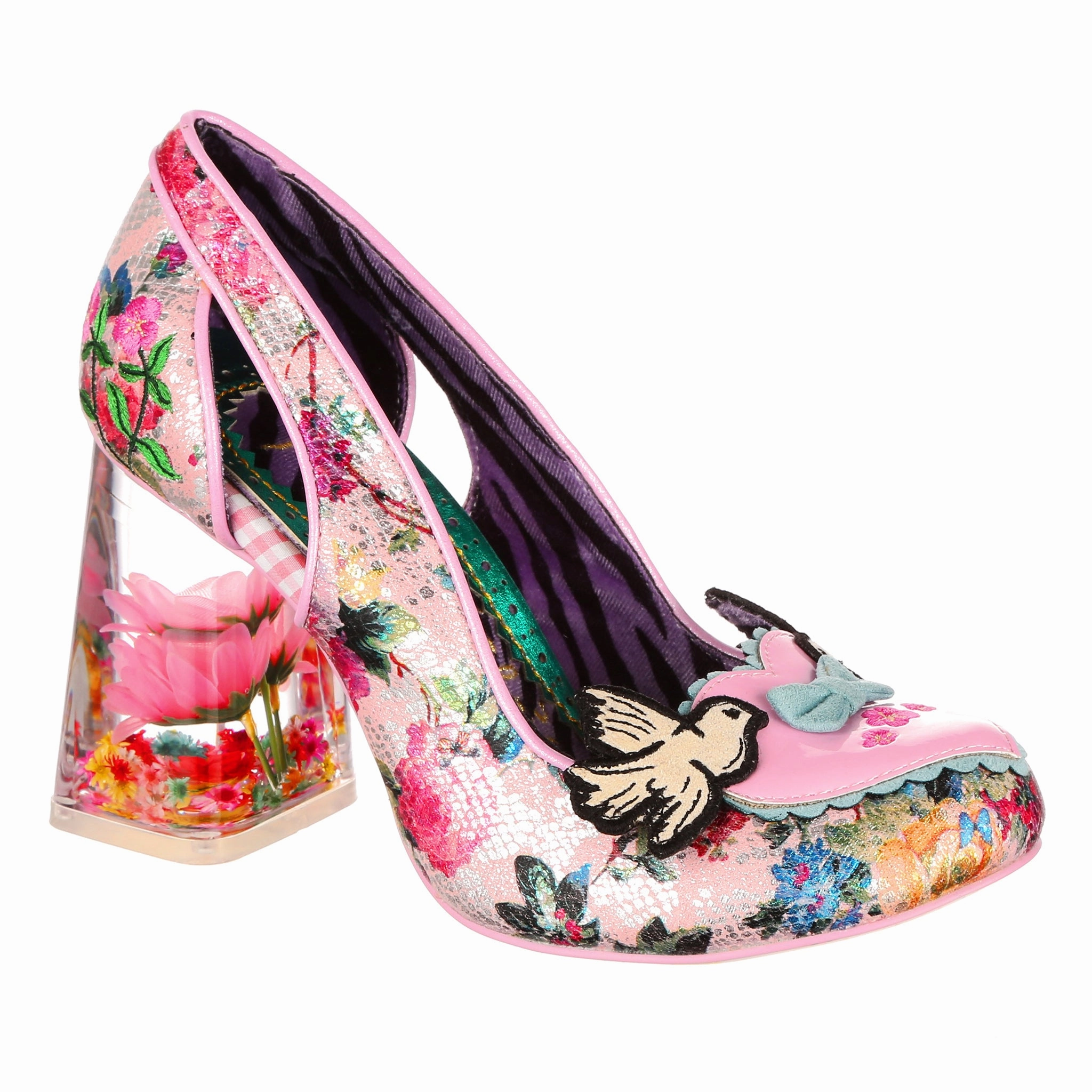 Sporty Heeled Shoes Chic Designer Heels Frosted Finch
