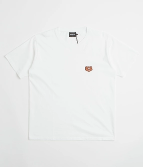Heather Texture Finish Howlin' Shaggy Bear T-Shirt - White