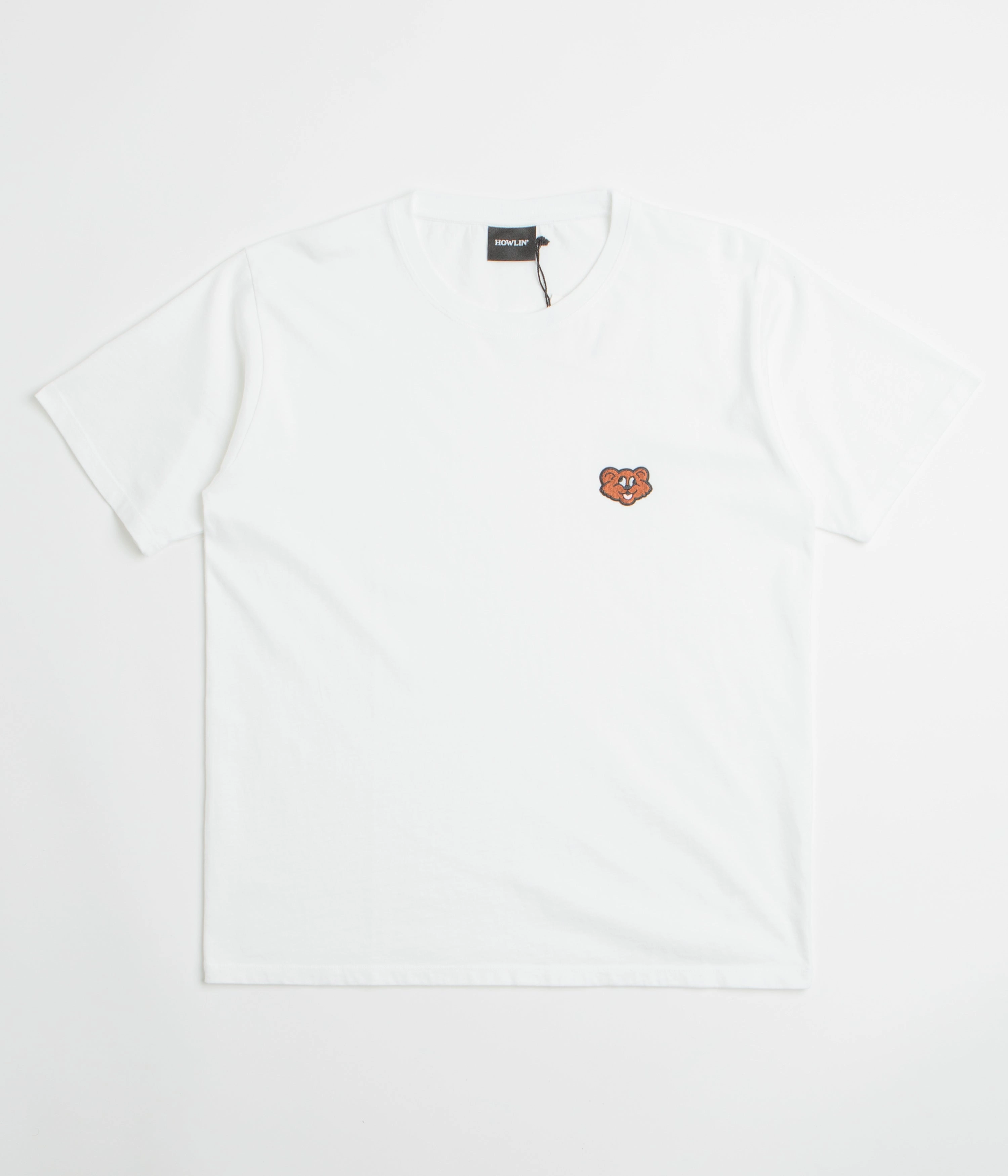 AllWeatherComfort Howlin' Shaggy Bear T-Shirt - White