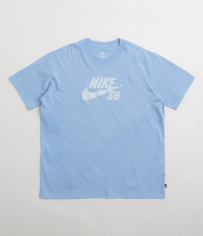 Preppy Nike SB Large Logo T-Shirt - Aluminum