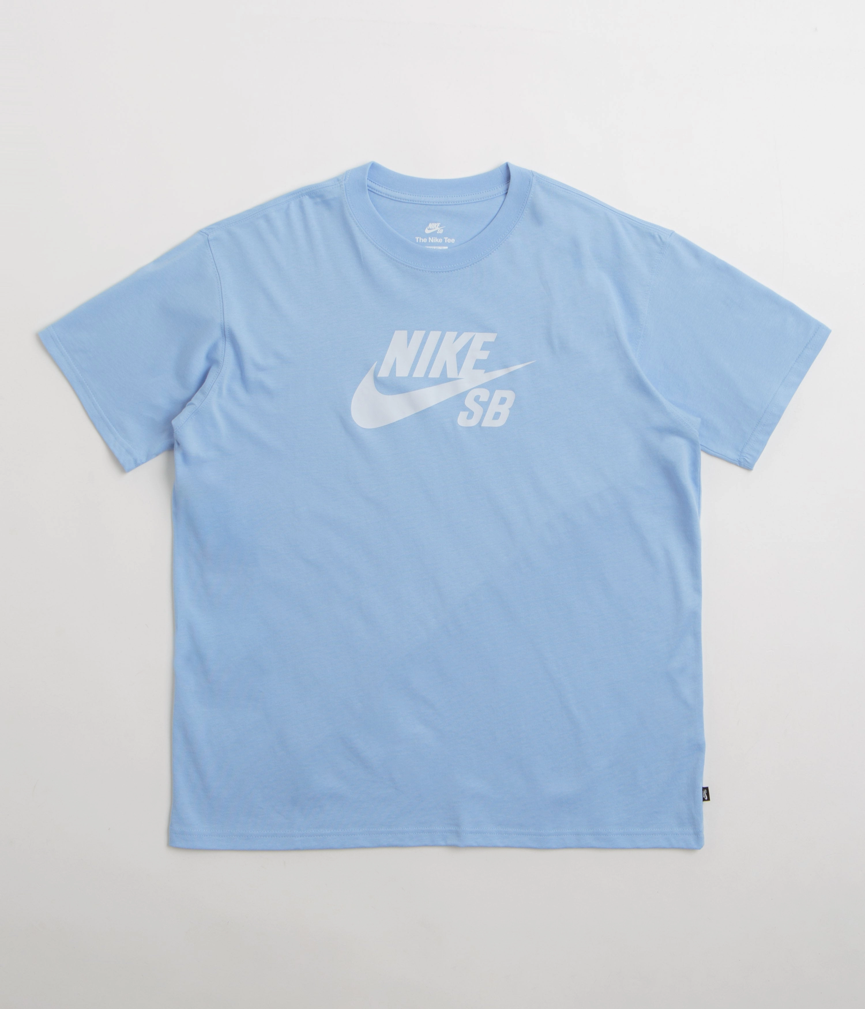 Skin Friendly Lining Nike SB Large Logo T-Shirt - Aluminum