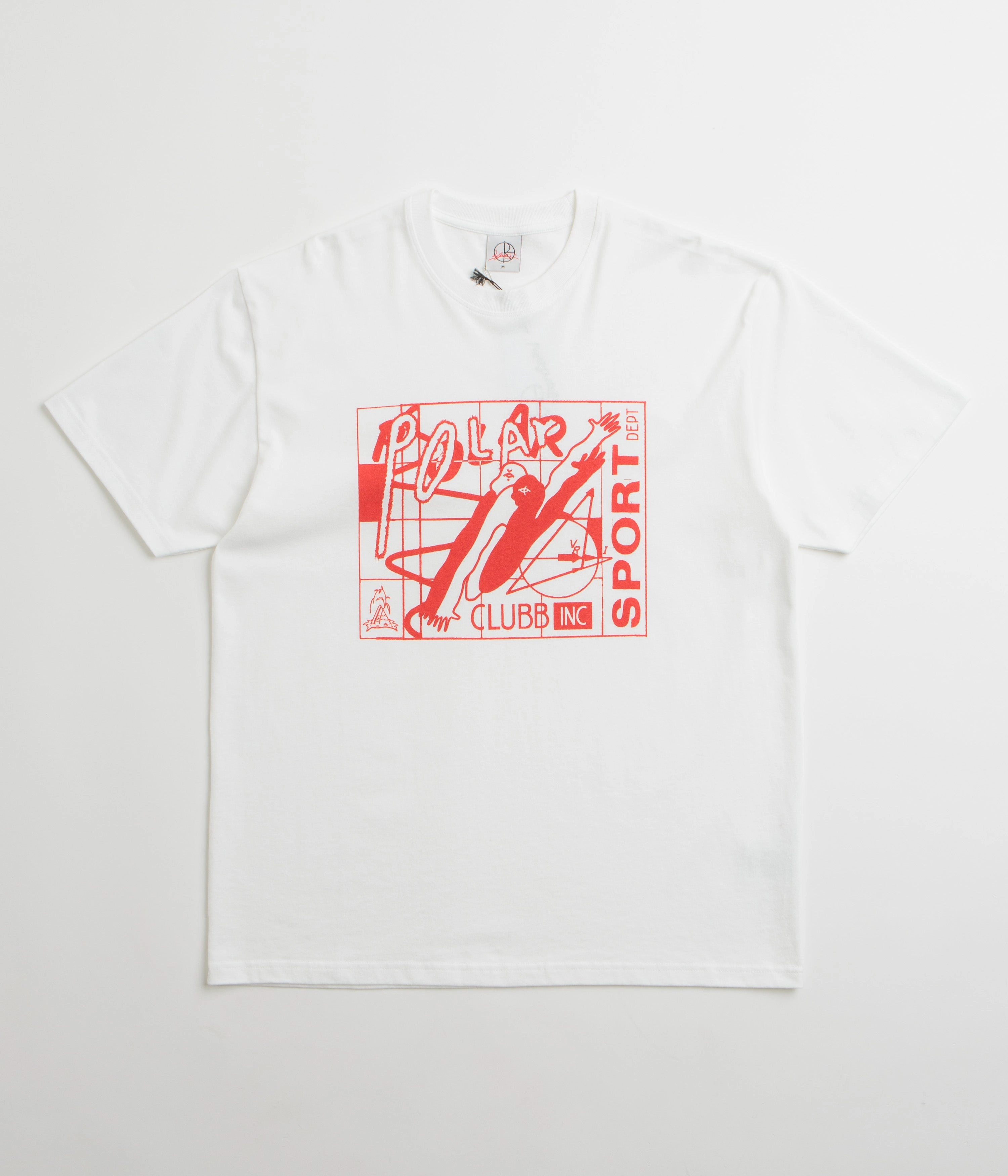 Fashionable Layer Polar Clubb Inc T-Shirt - White