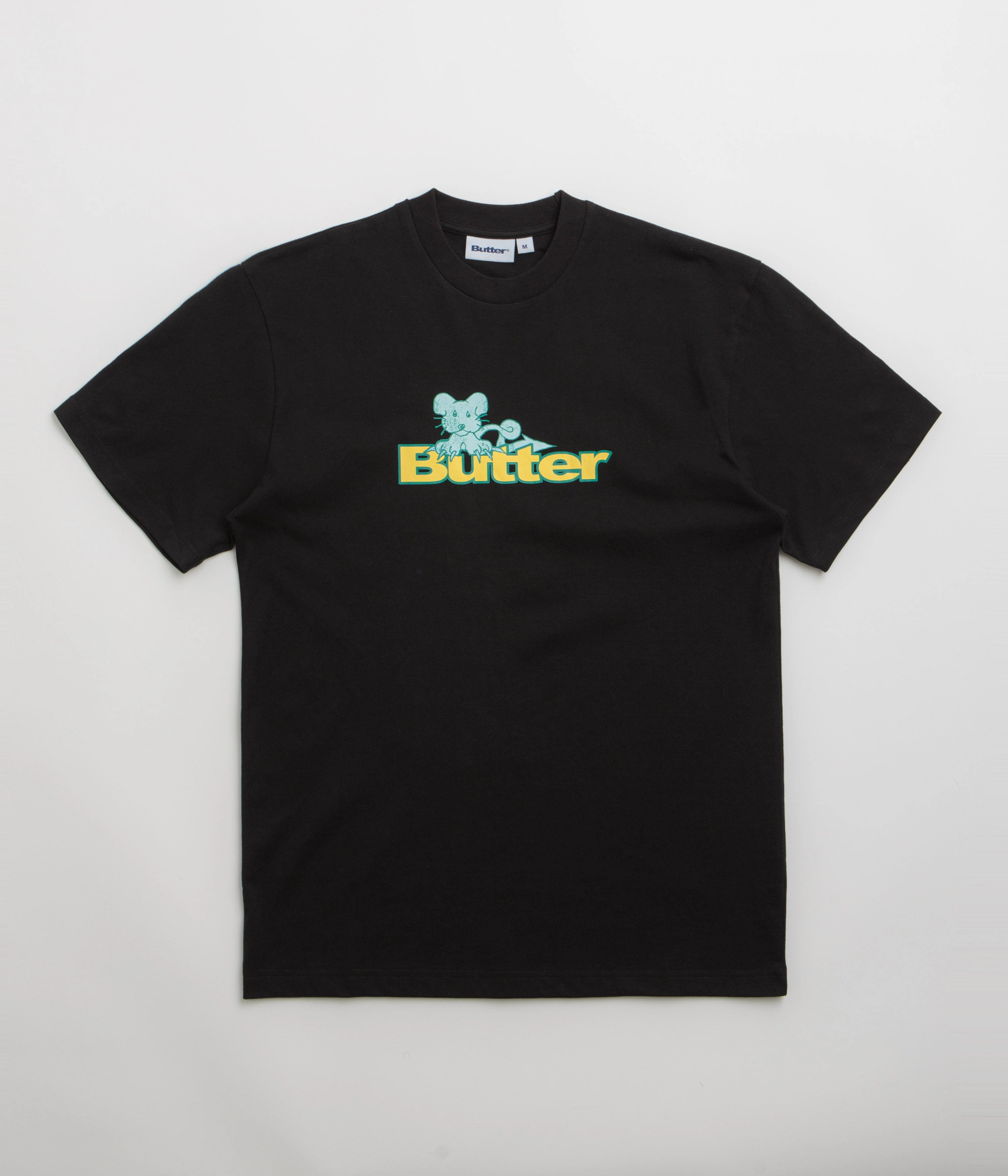 Butter Goods Rat Logo T-Shirt - Black adults'