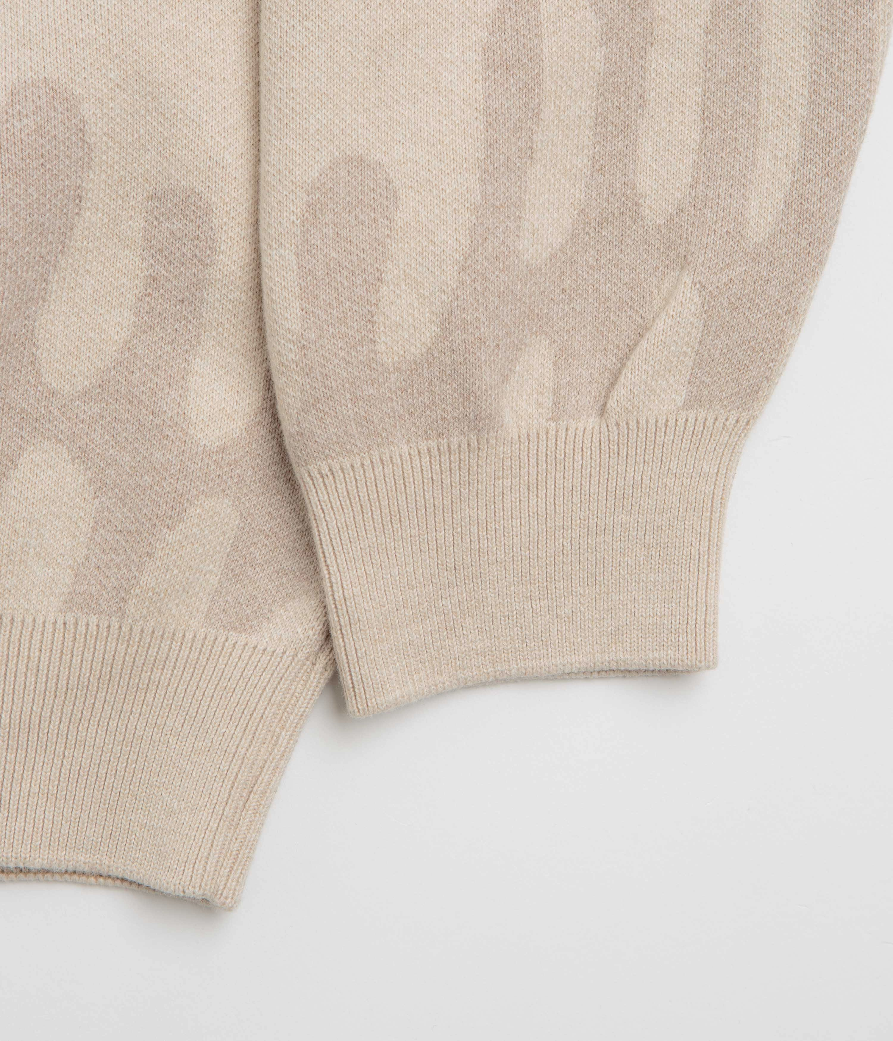 Perfect Knitwear by Parra Static Stalker Sweatshirt - Sand