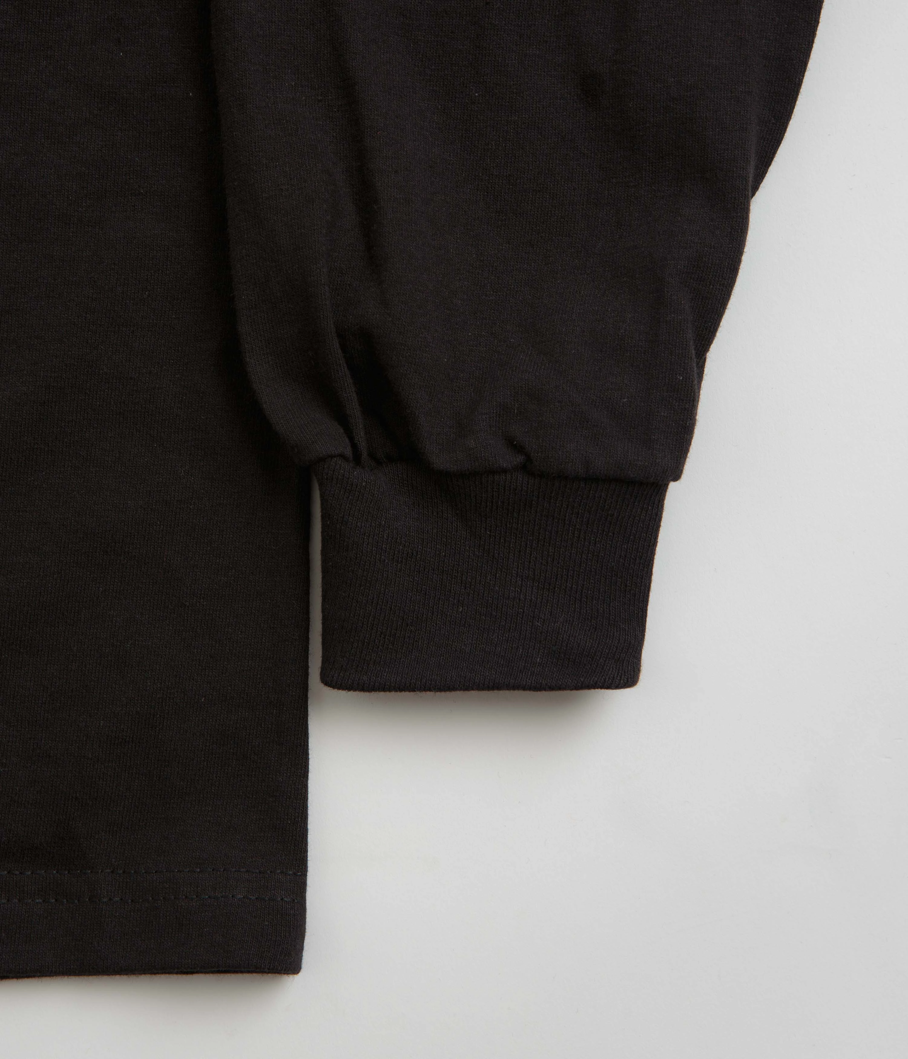 Cool Weather Wear Comfy Layer Wear Frog Broken Glasses Long Sleeve T-Shirt - Black