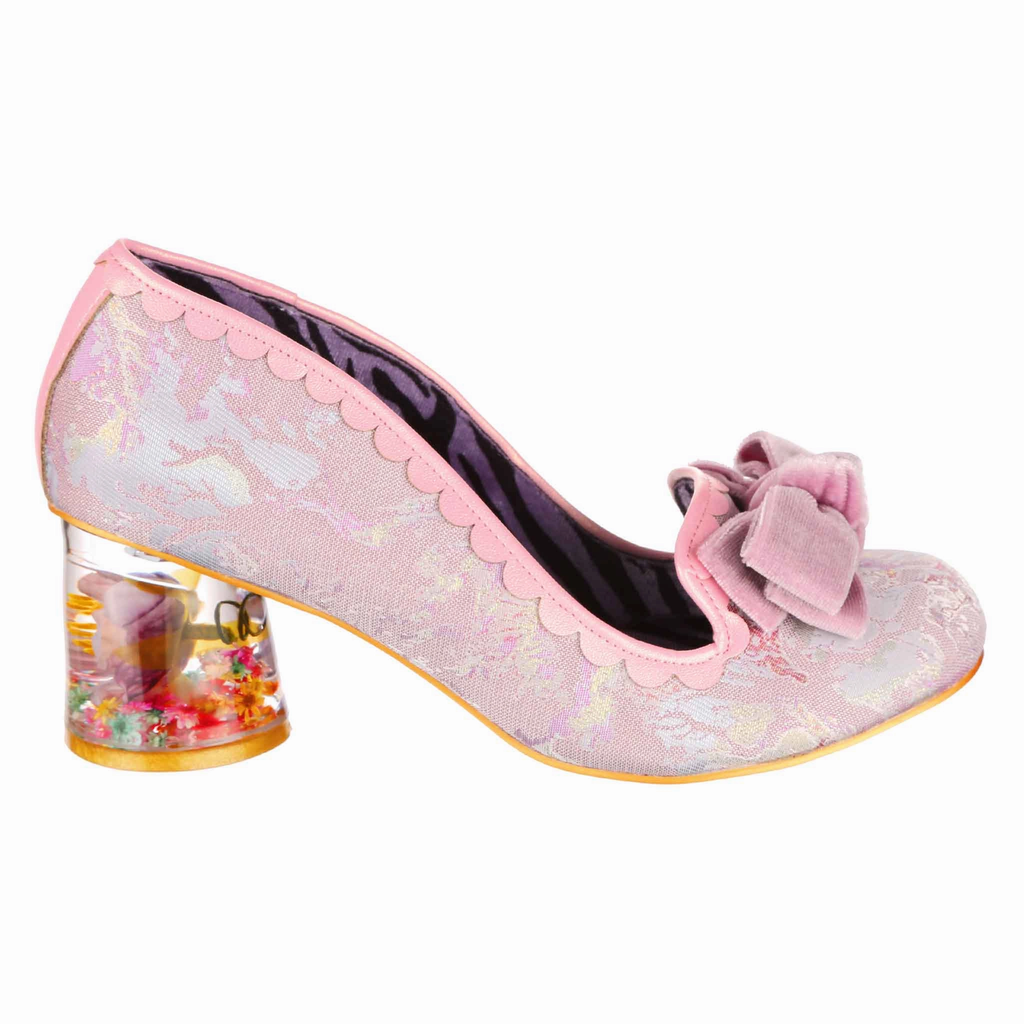 Luxury heels Simple Accent Frosted Flower