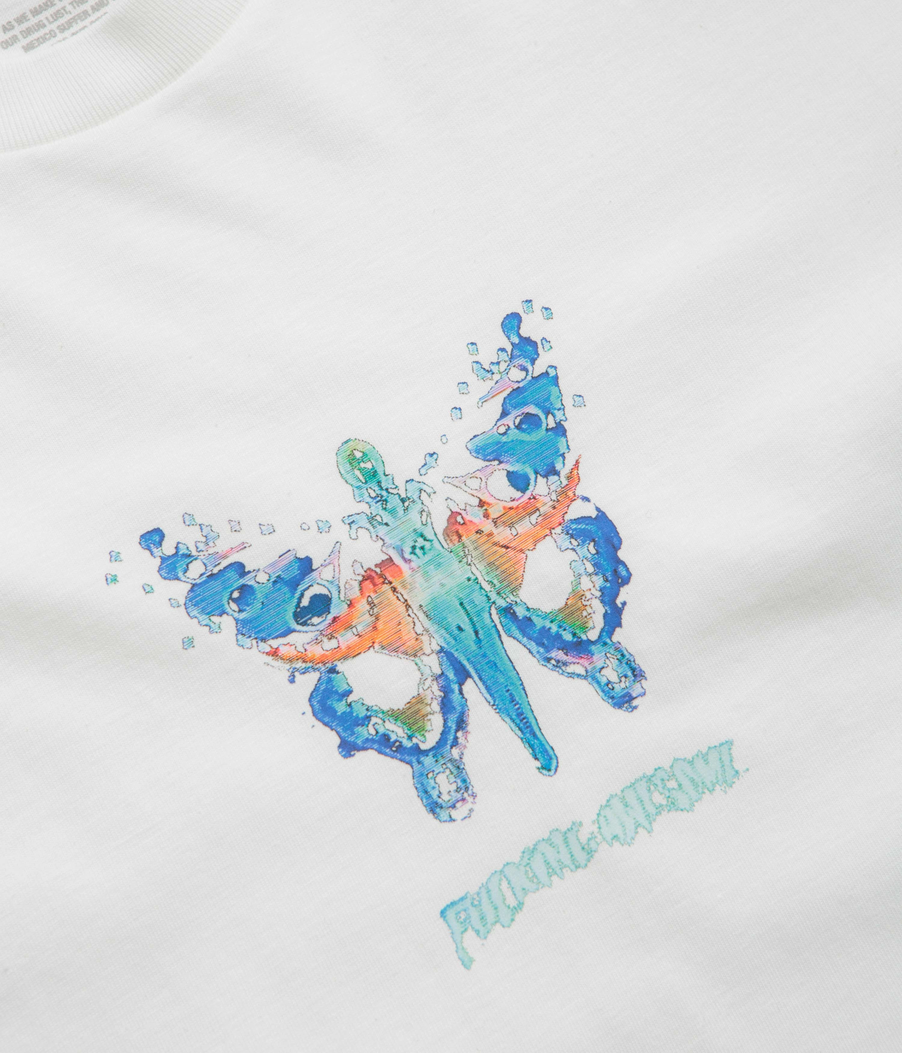 Fucking Awesome Butterfly T-Shirt - White Prom easy to pair
