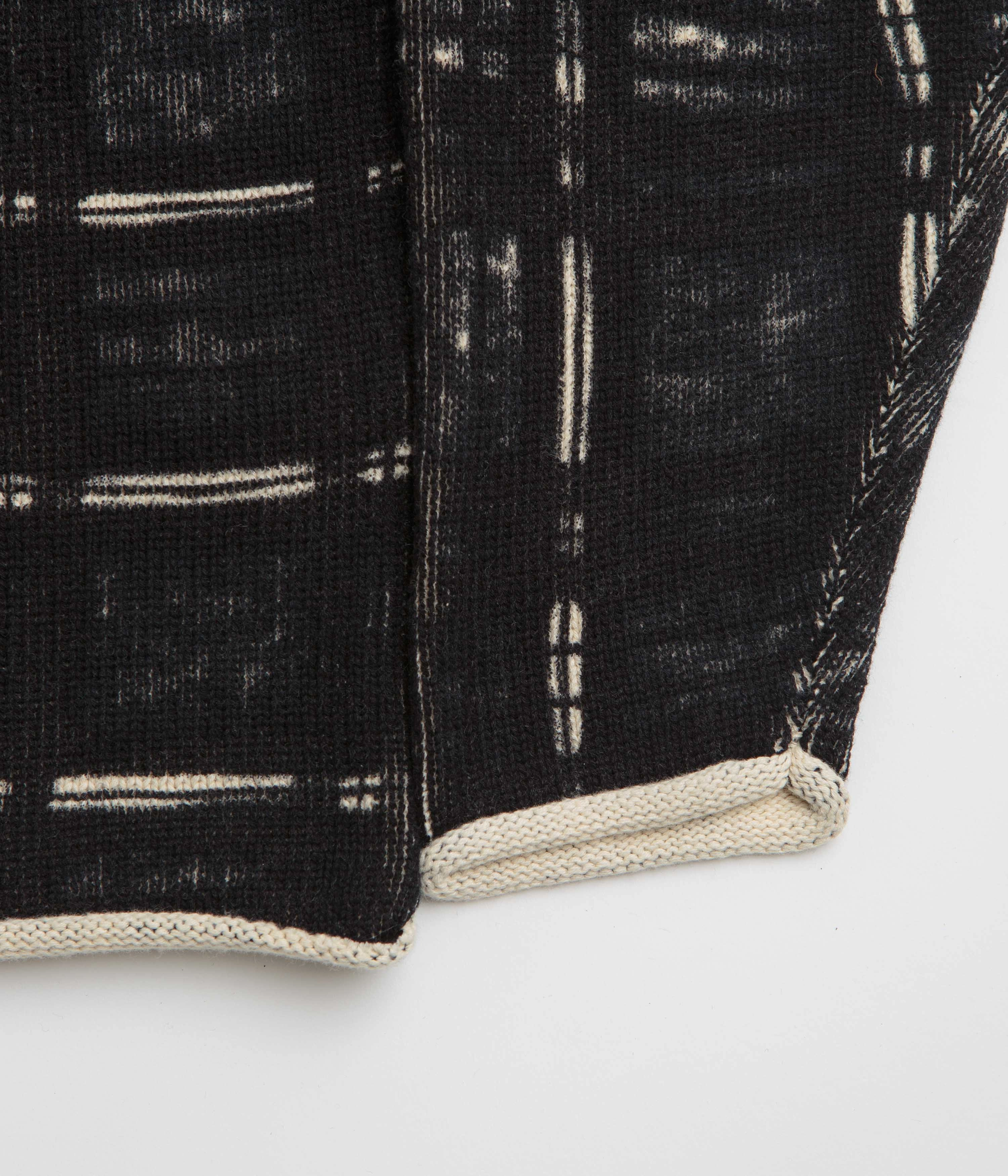 Fucking Awesome Printed Plaid Sweatshirt - Black Plaid Seasonal Warmth