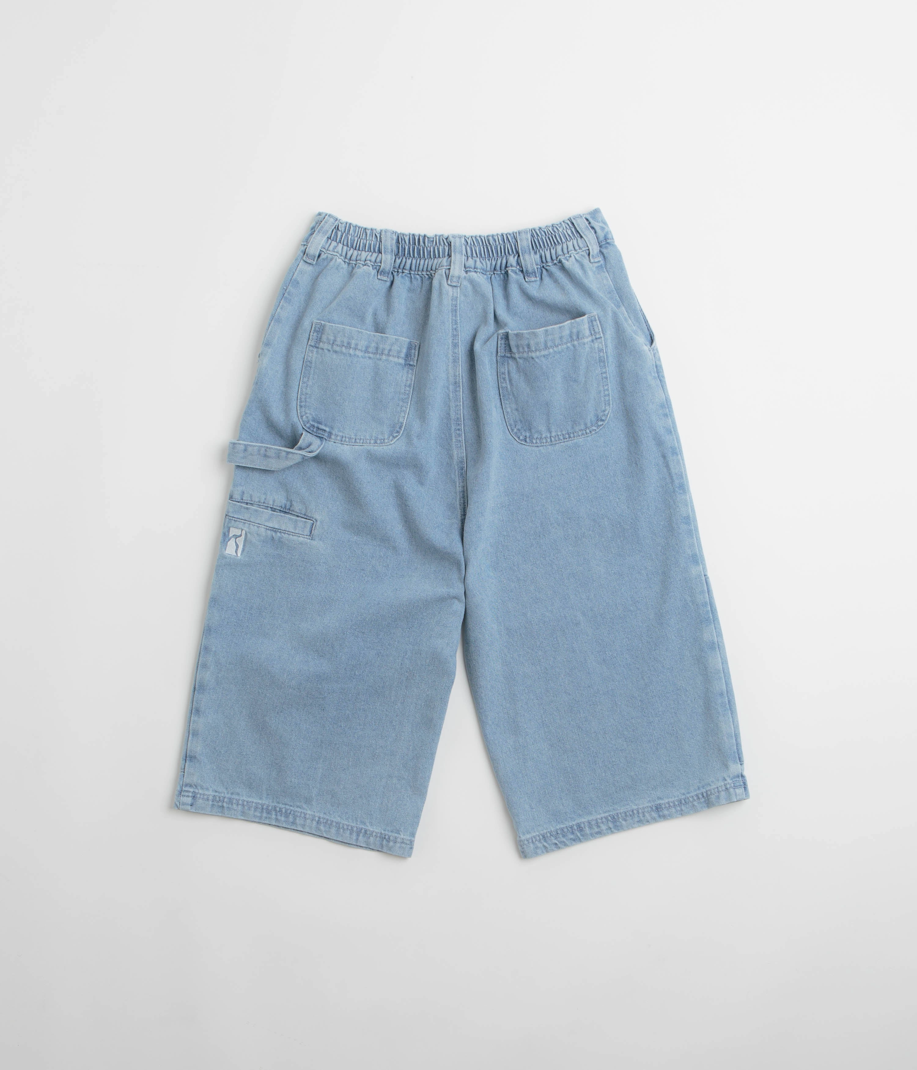 Poetic Collective Sculptor Shorts - Light Denim wrinkle - resistant