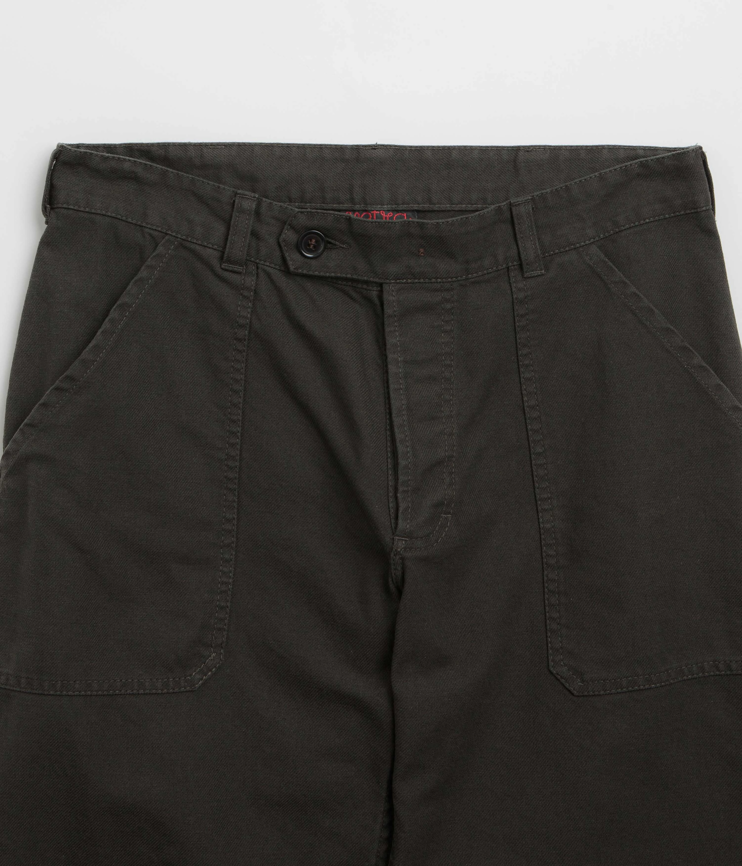Basic Utility All Day Comfort Fit Vetra Fatigue Trousers - Dark Khaki