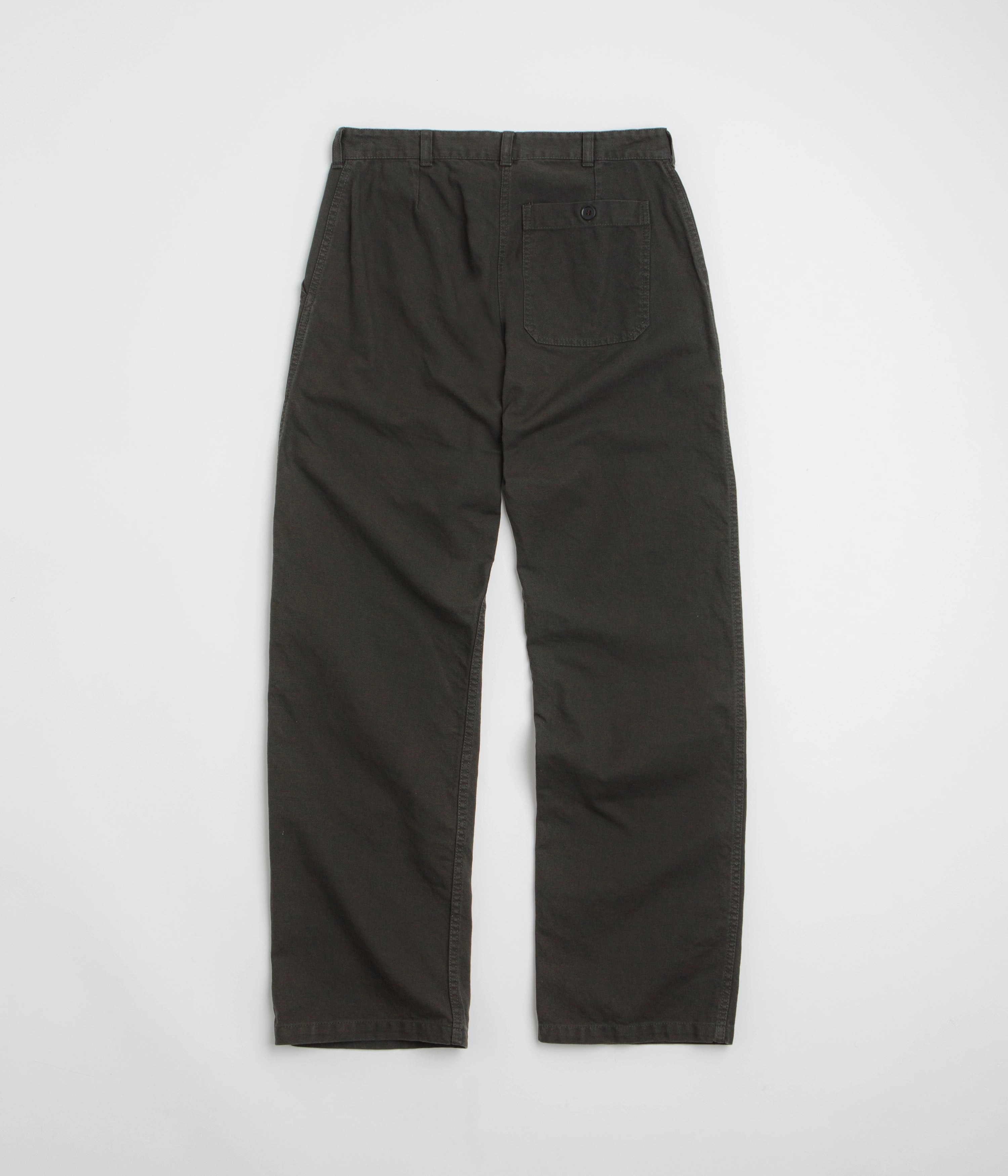 Vetra Fatigue Trousers - Dark Khaki Sleek and Soft Casual Office
