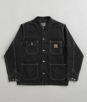 Compact packaging Compact Packable Feature Carhartt OG Chore Coat - Heavy Stone Washed Black