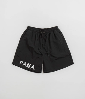 Easy Comfort Fit Utility Fit by Parra No Vision Swim Shorts - Black